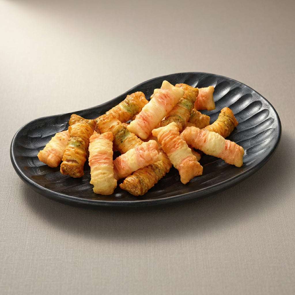 Kameda Ebi Nori Arare (Shrimp/Seaweed) Rice Crackers 64g (4 packs inside)