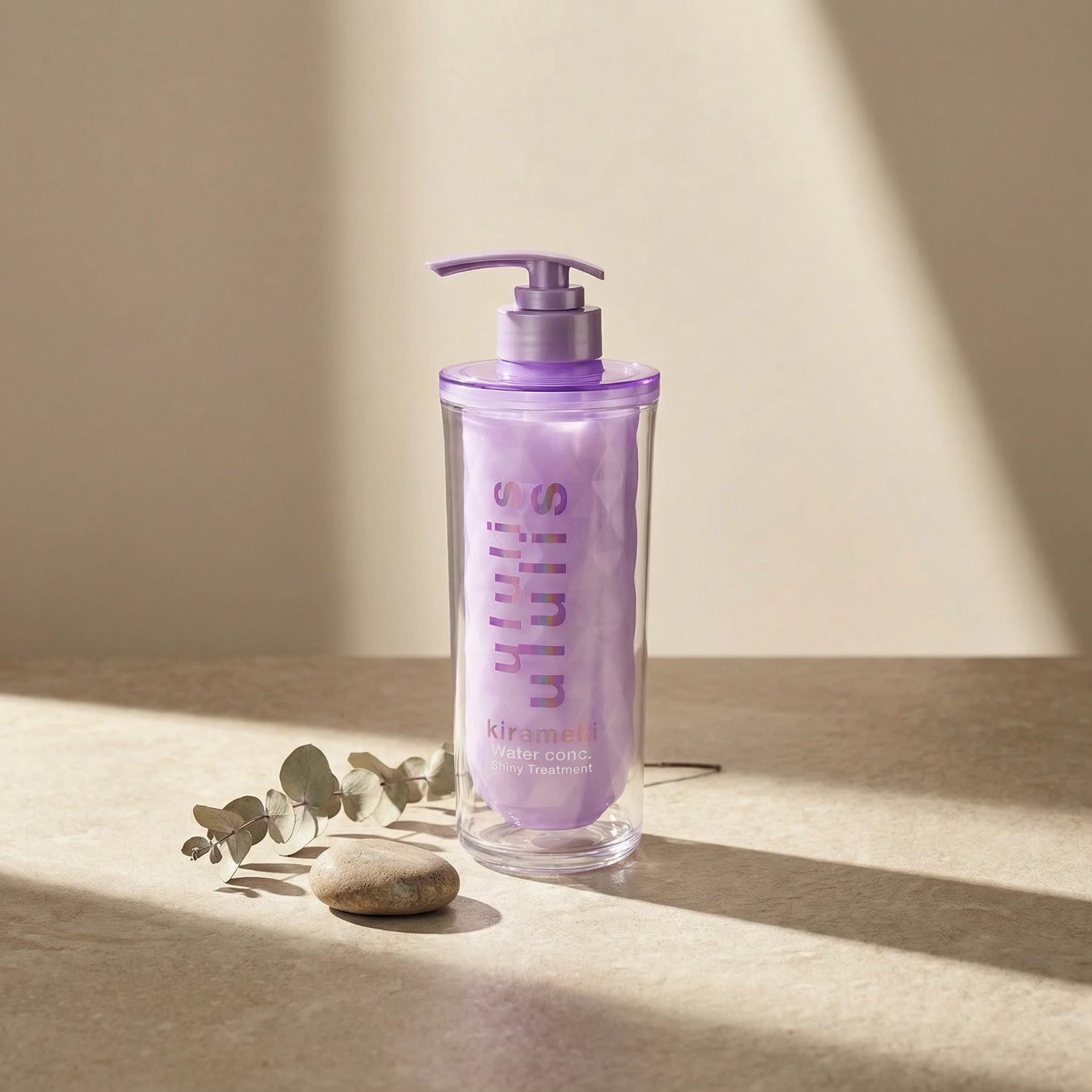 Ululis Kirameki Water Conc Shiny Hair Shampoo, Treatment & Hair Oil SET (340ml/335g + 100ml)