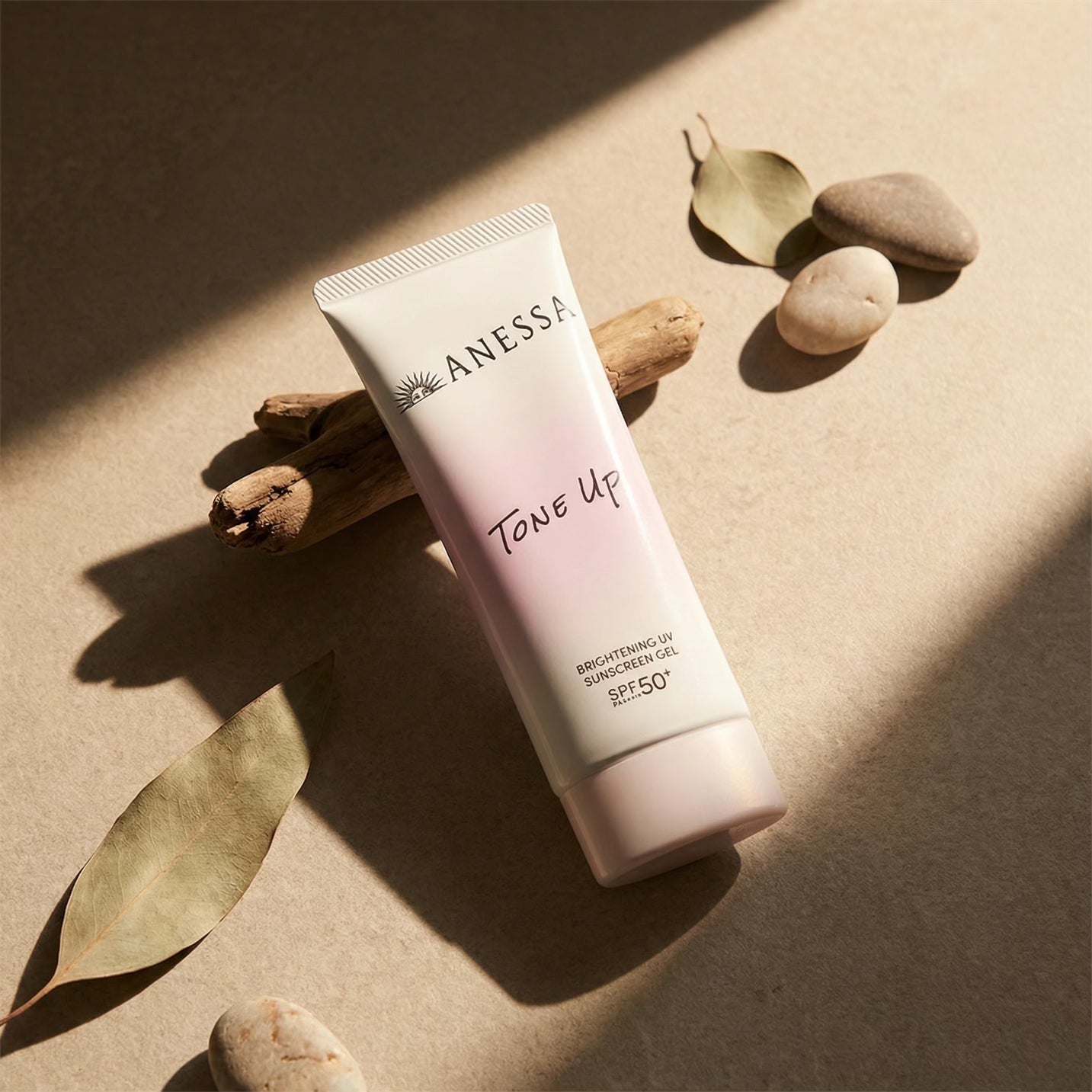 Anessa Tone Up Brightening UV Sunscreen Gel SPF50+/PA++++ 90g