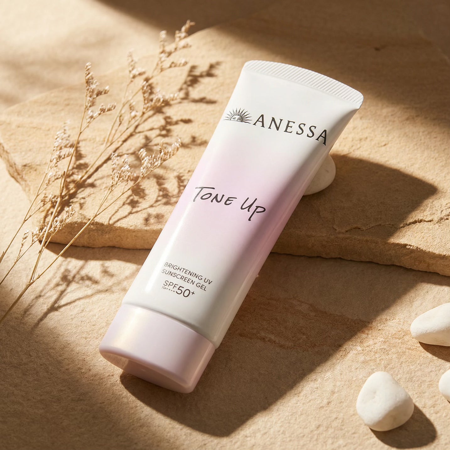 Anessa Tone Up Brightening UV Sunscreen Gel SPF50+/PA++++ 90g