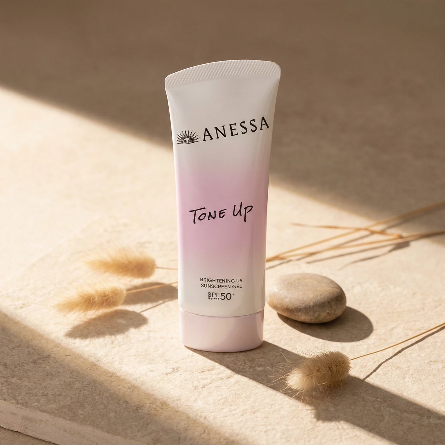 Anessa Tone Up Brightening UV Sunscreen Gel SPF50+/PA++++ 90g