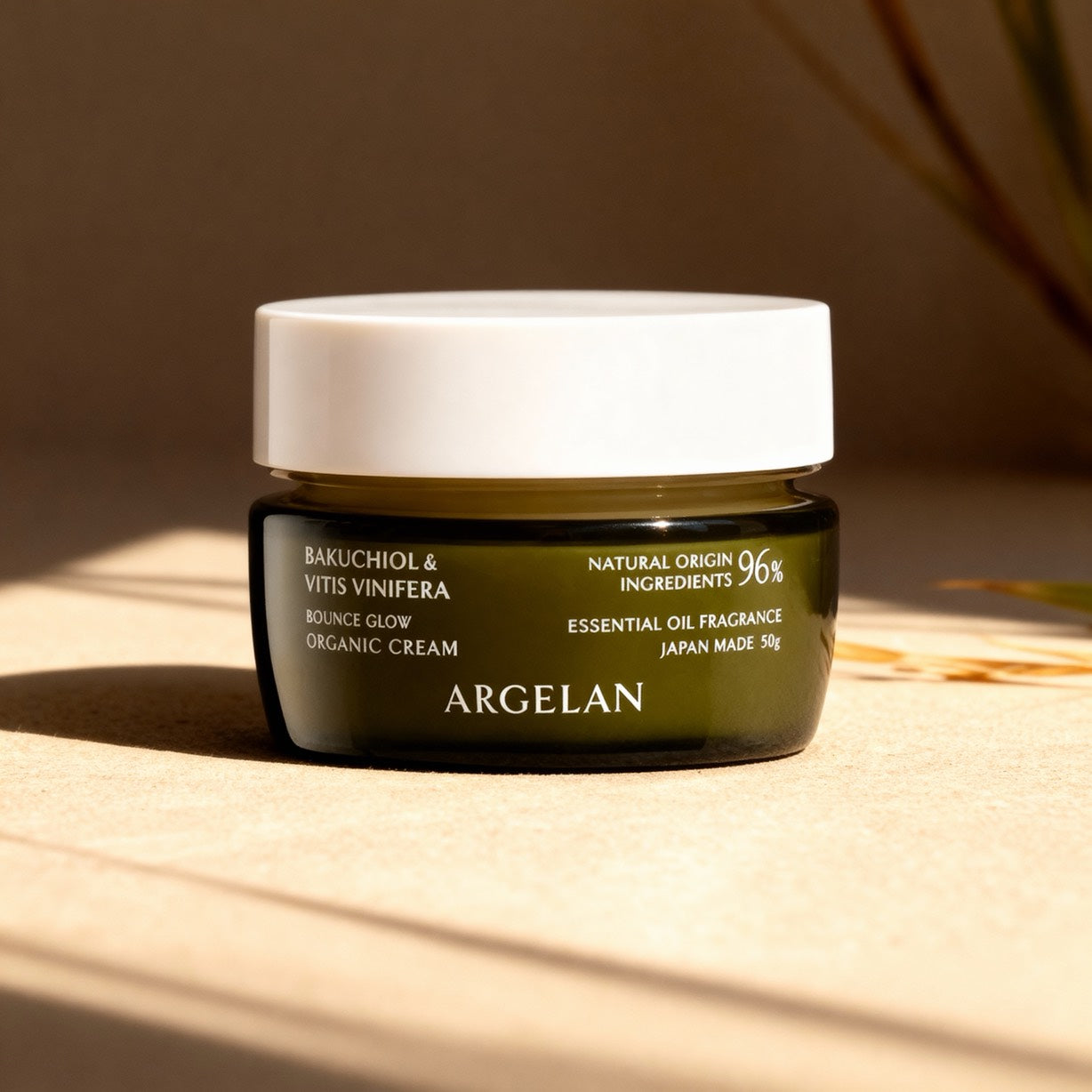 Argelan Bounce Glow Organic Cream Bakuchiol & Vitis Vinifera 50g