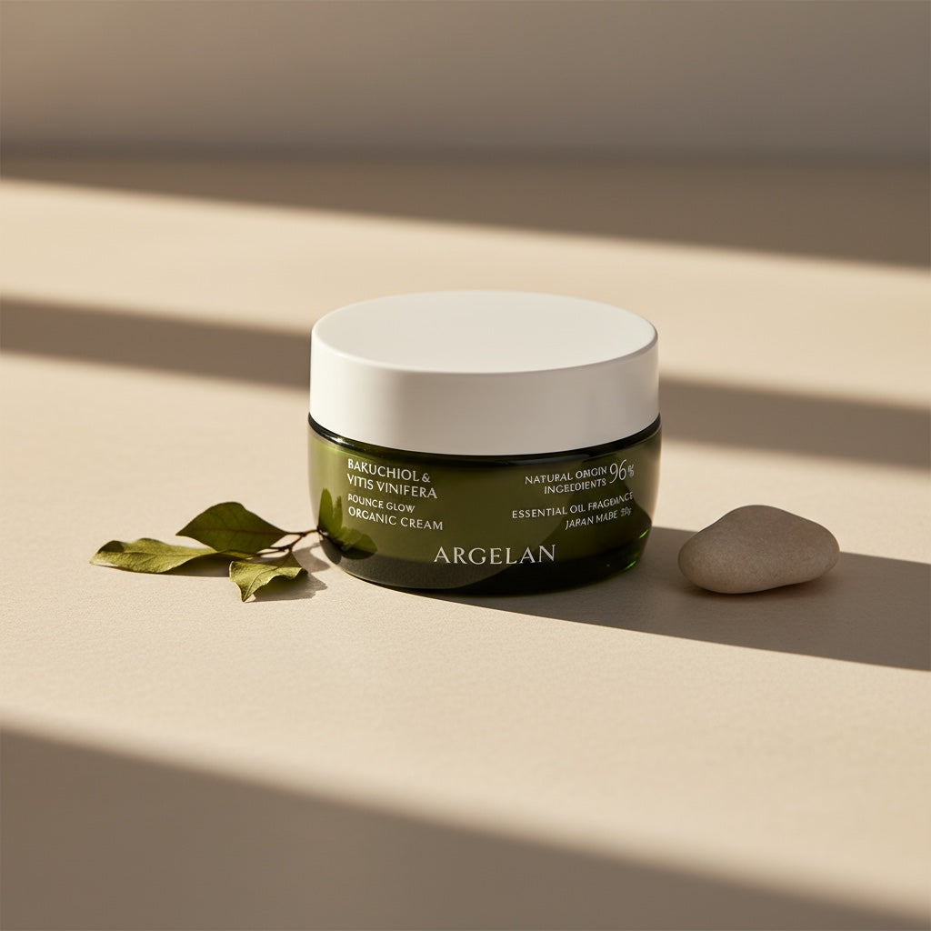 Argelan Bounce Glow Organic Cream Bakuchiol & Vitis Vinifera 50g