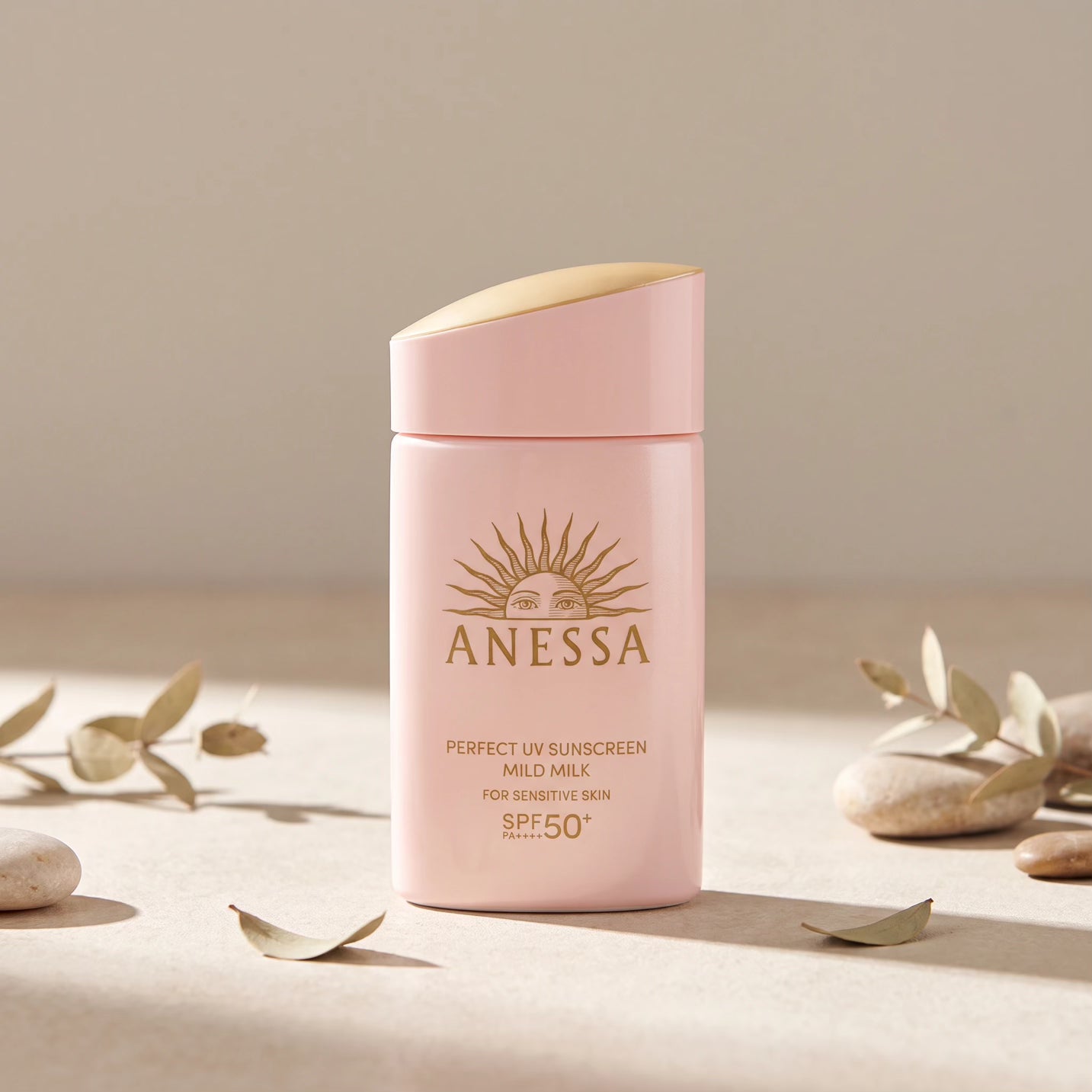 Anessa Perfect UV Sunscreen Skincare Mild Milk For Sensitive Skin SPF 50+ PA++++ 60ml