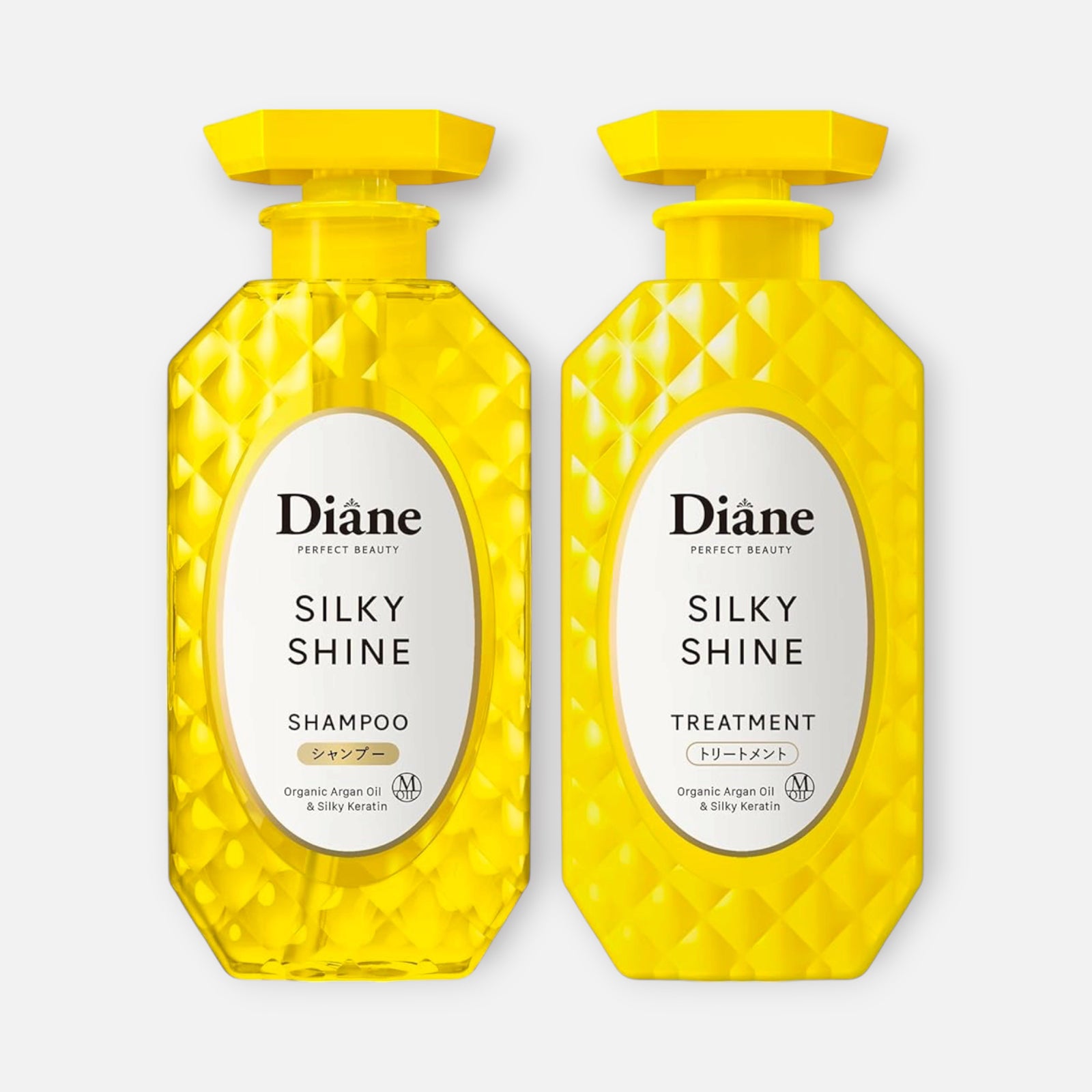 Diane Silky Shine Shampoo & Treatment Set 450ml Each