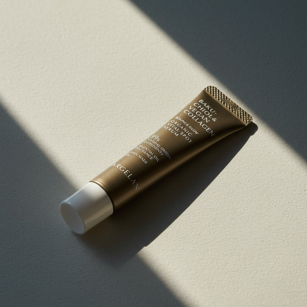 Argelan Bounce Glow Organic Vital Spot Serum Bakuchiol & Vegan Collagen 15g