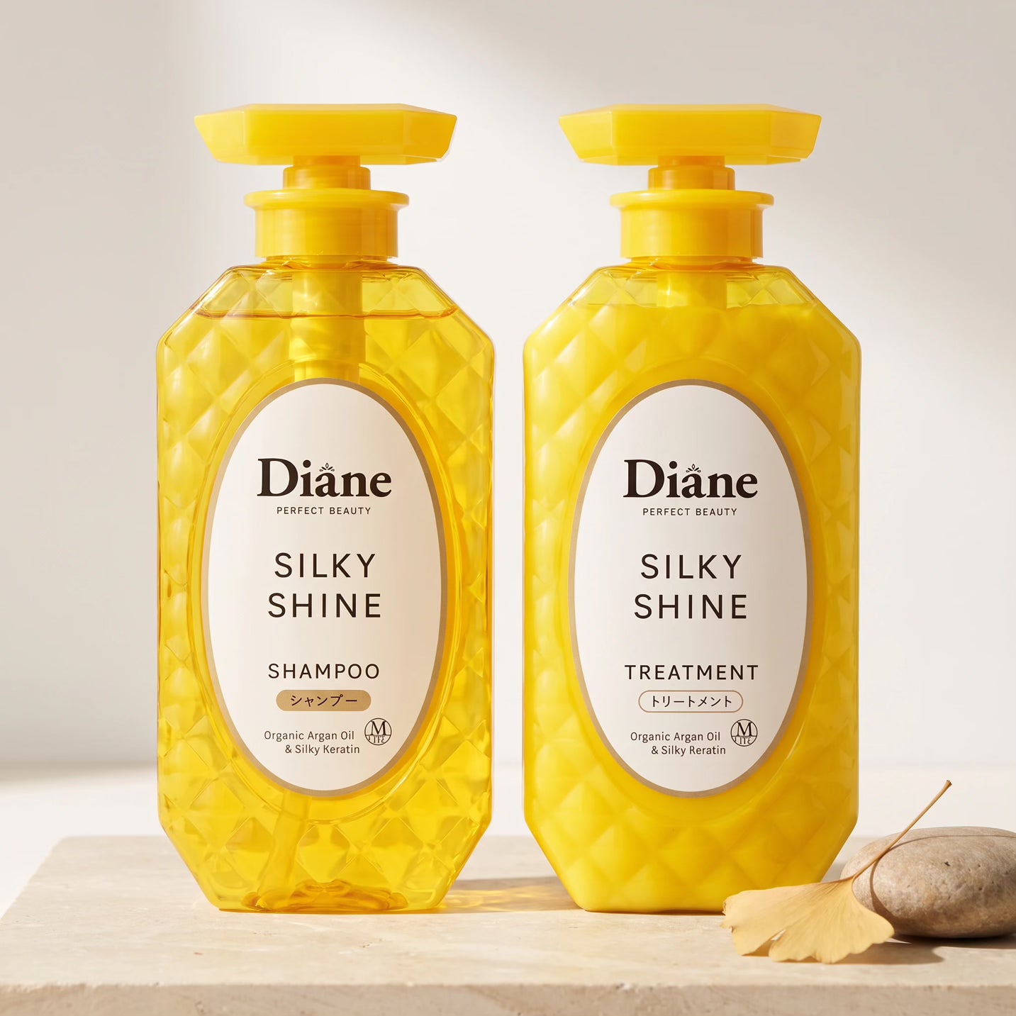 Diane Silky Shine Shampoo & Treatment Set 450ml Each