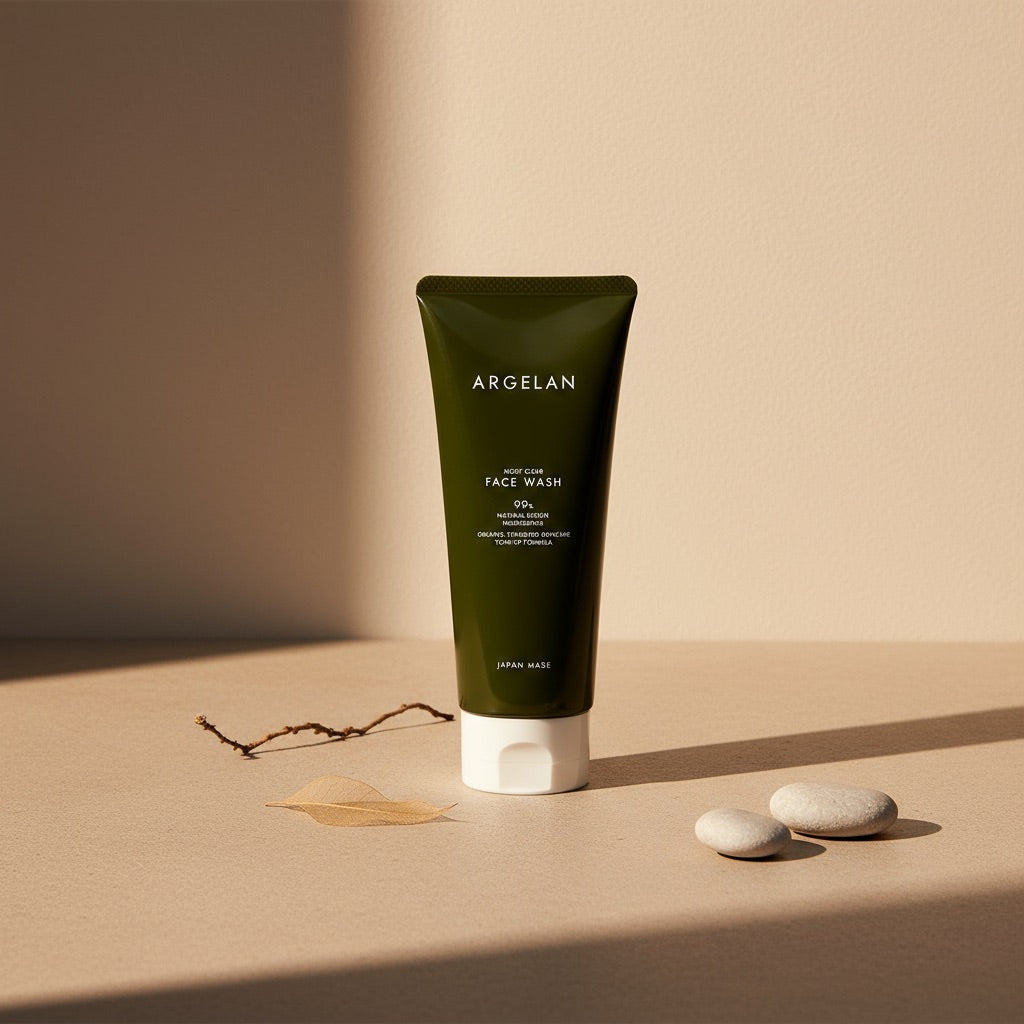 Argelan Organic Face Wash Moist Clear 130g