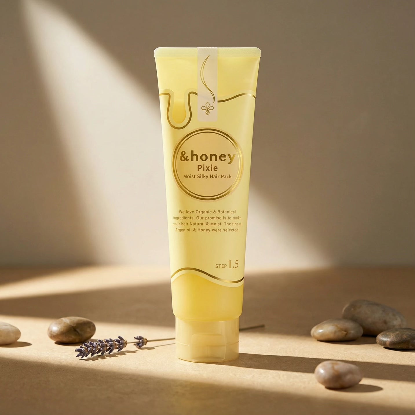 & Honey Pixie Moist Silky Hair Mask 130g