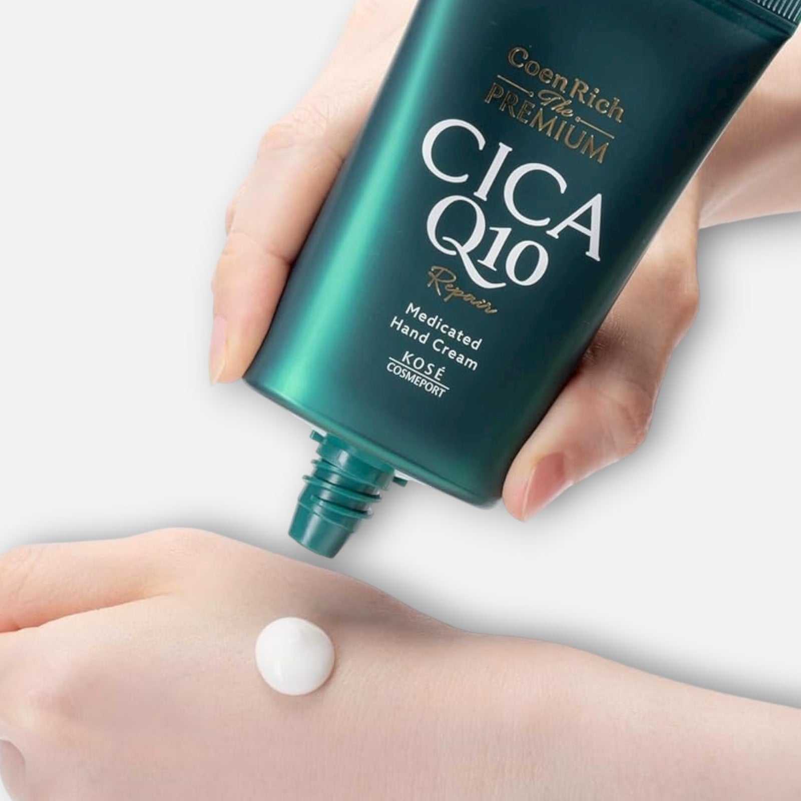 Kose Coenrich The Premium CICA Q10 Repair Medicated Hand Cream 60g