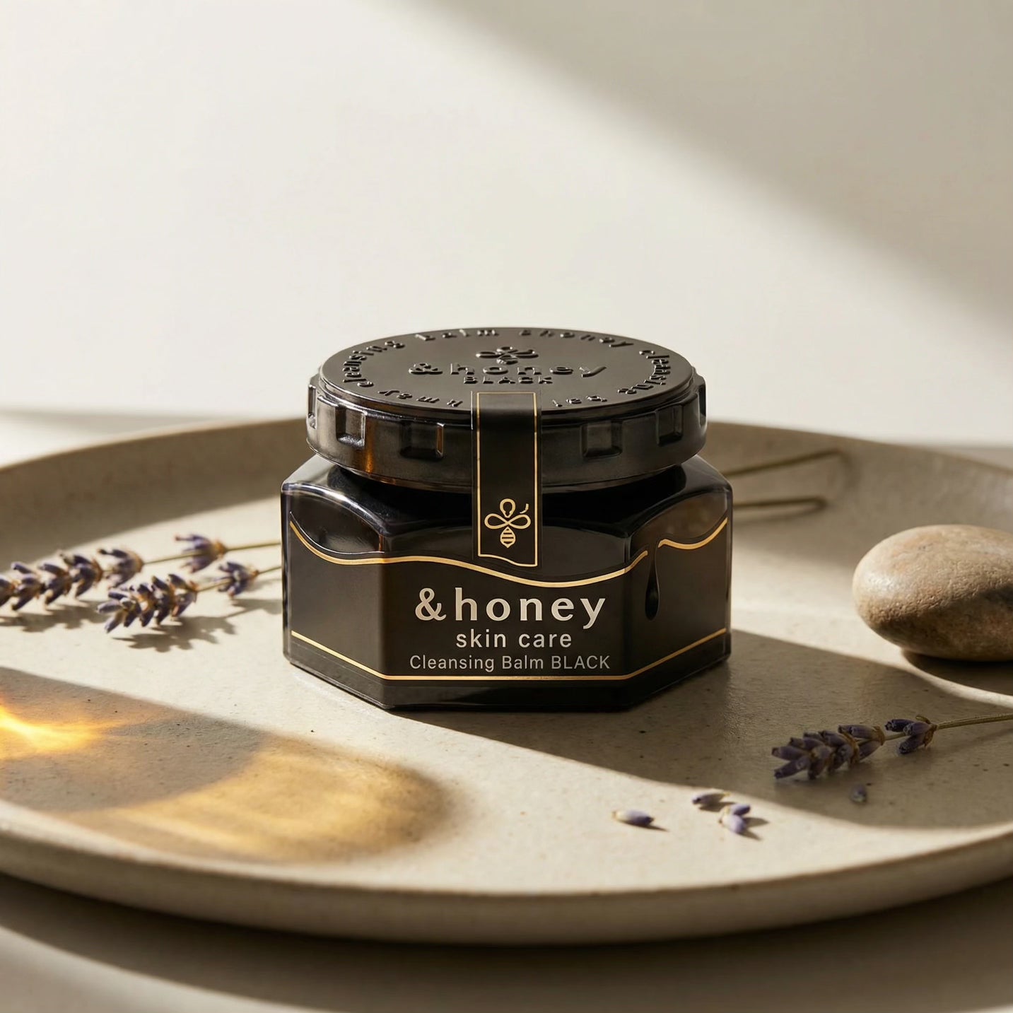 & Honey Cleansing Balm Black 90g