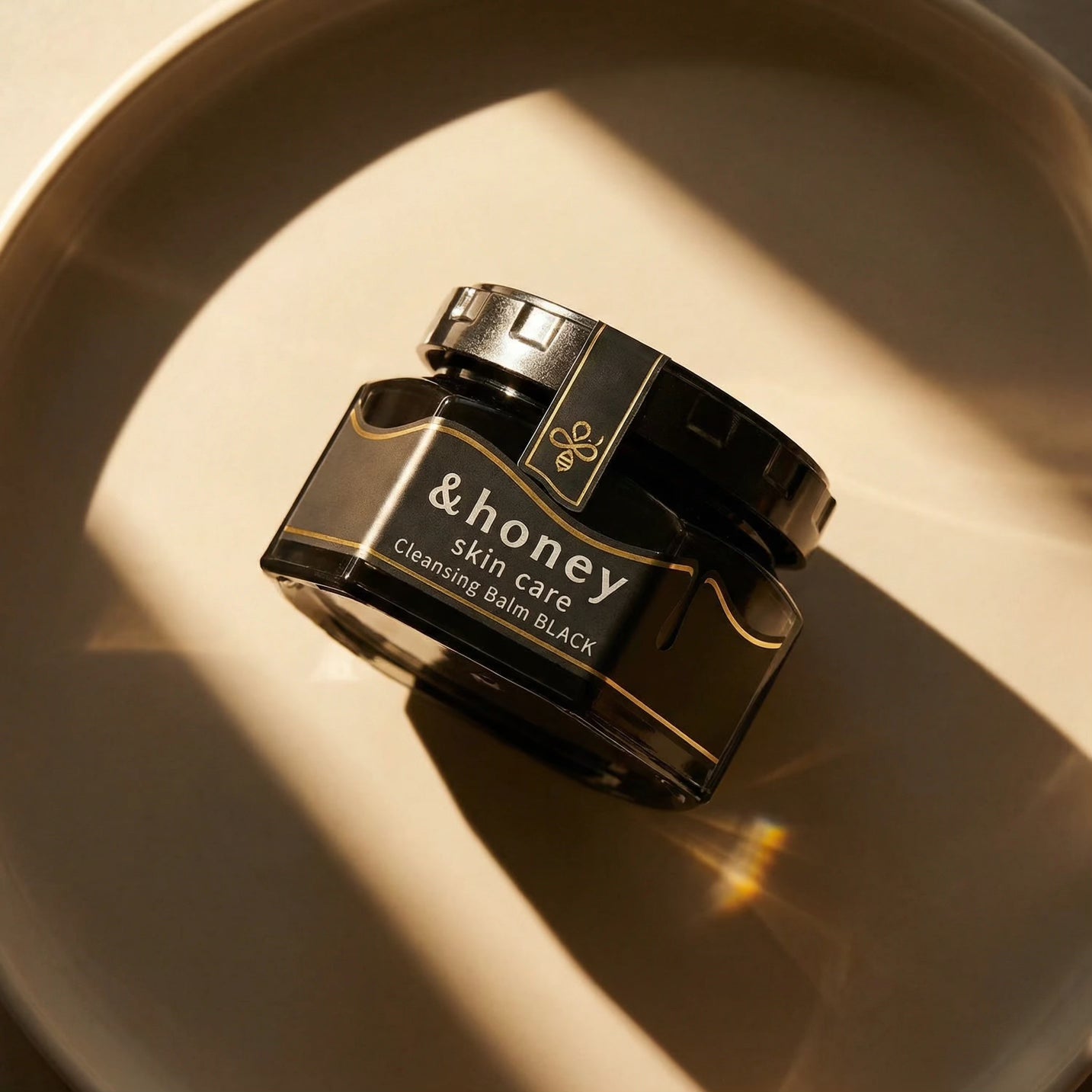 & Honey Cleansing Balm Black 90g