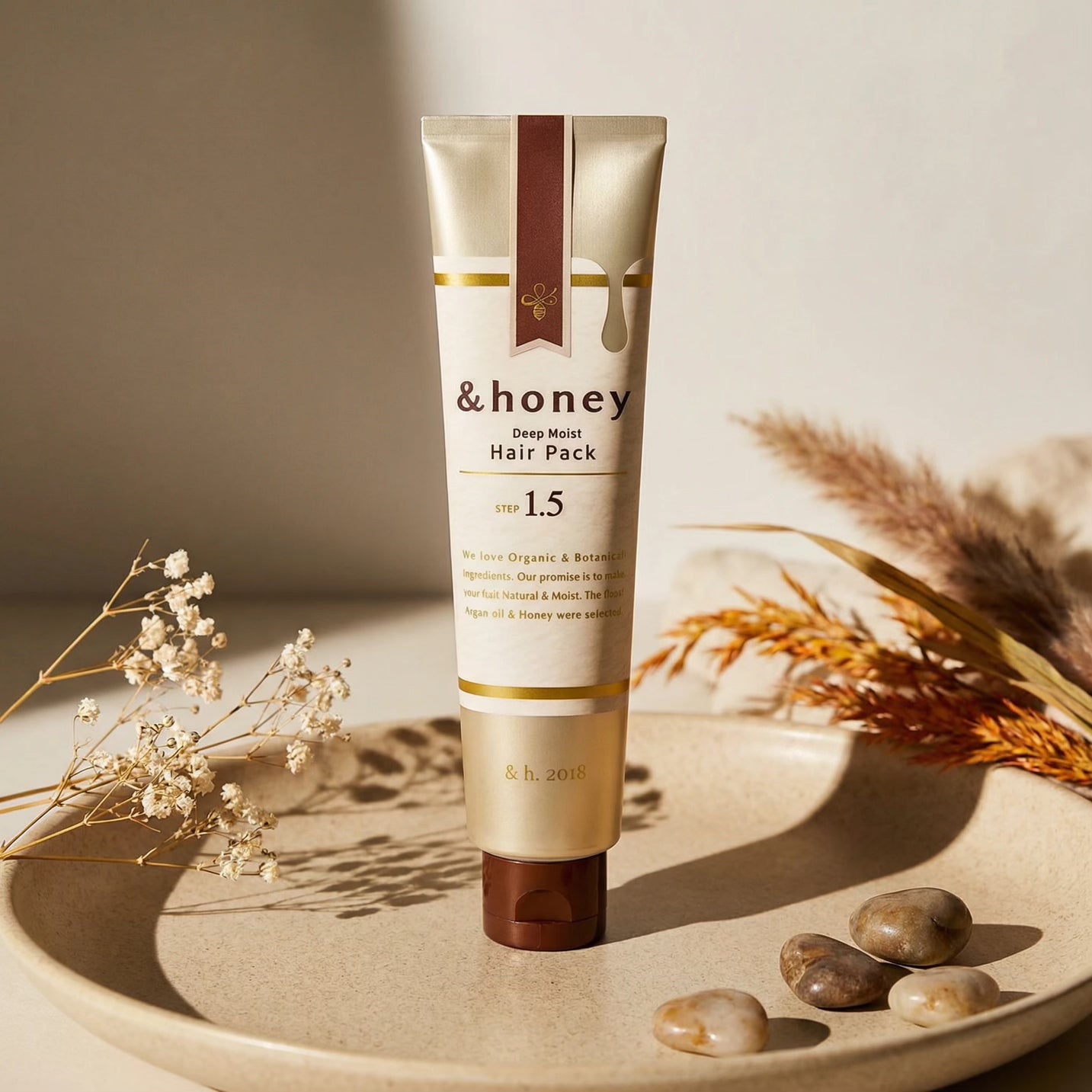 & Honey Deep Moist Hair Mask 130g