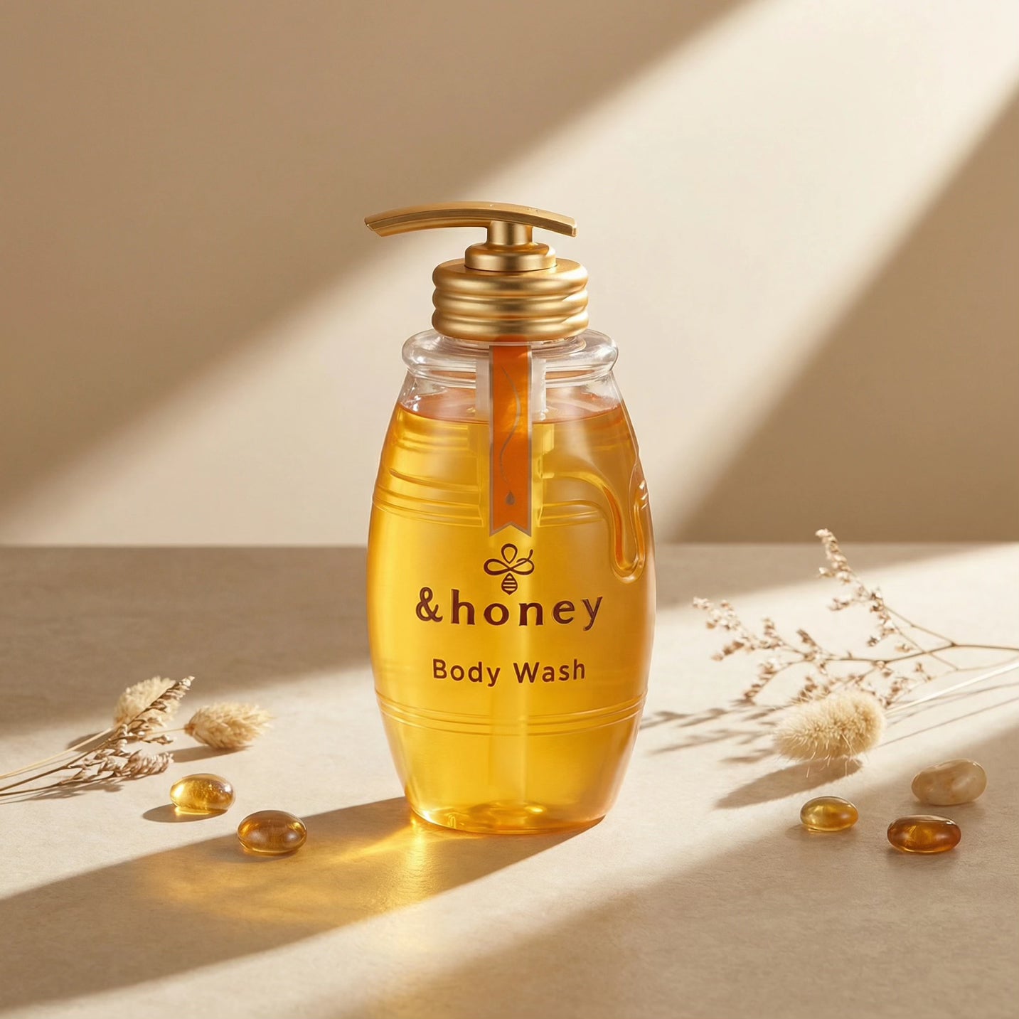 & Honey Deep Moist Body Wash Kinmokusei Honey 500ml