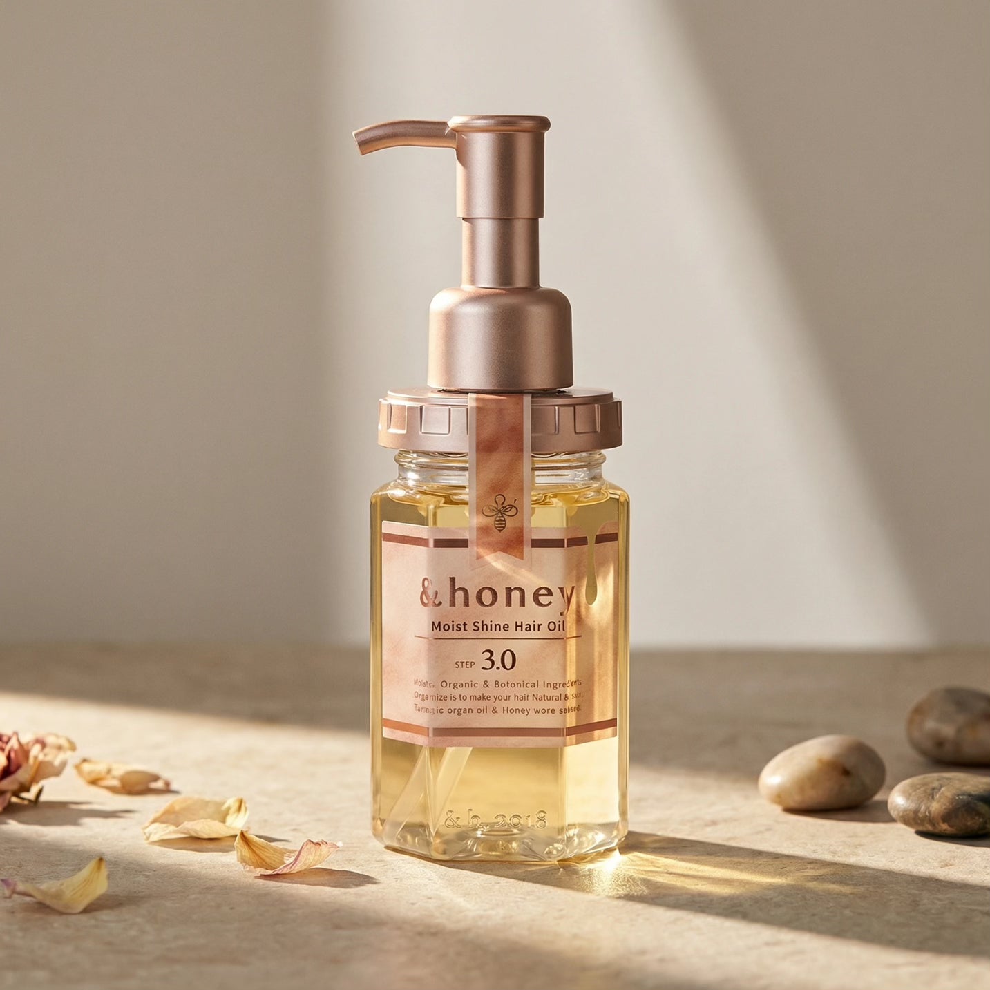 & Honey Moist Shine Hair Oil 100ml