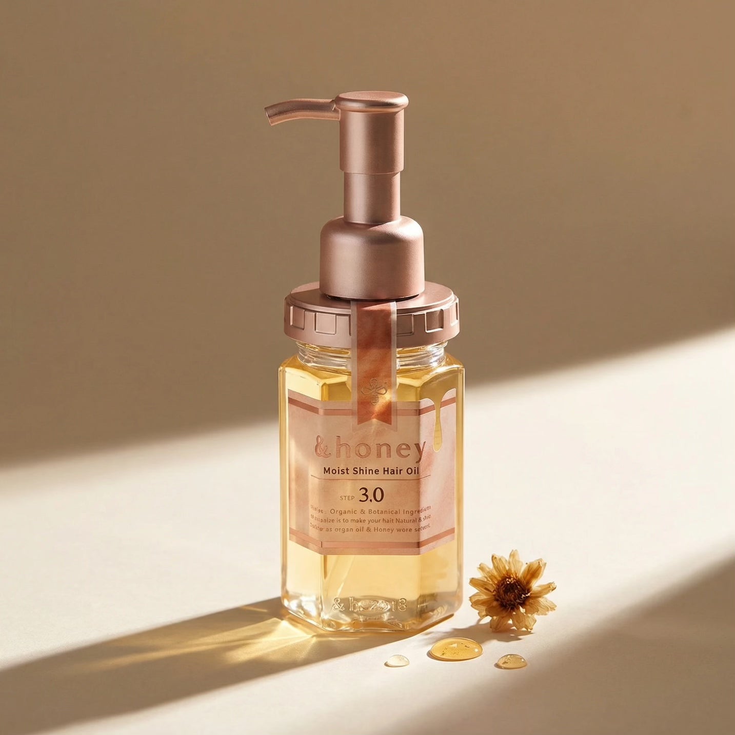 & Honey Moist Shine Hair Oil 100ml