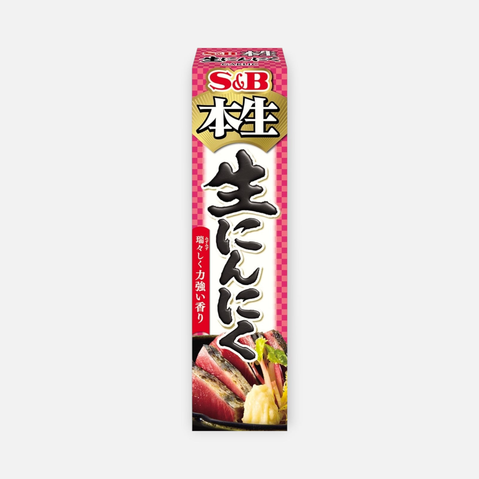 S&B Foods Hon Nama Fresh Grated Garlic Paste 43g
