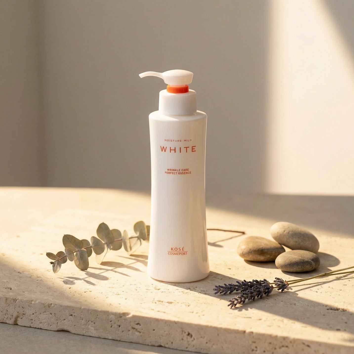 Kose White Moisture Milk Wrinkle Care Perfect Essence 230ml