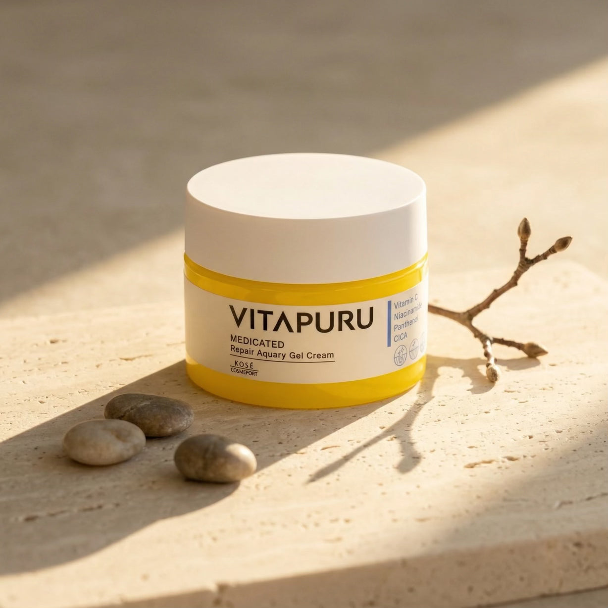 Kose Vitapuru Medicated Repair Aquary Gel Cream 90g