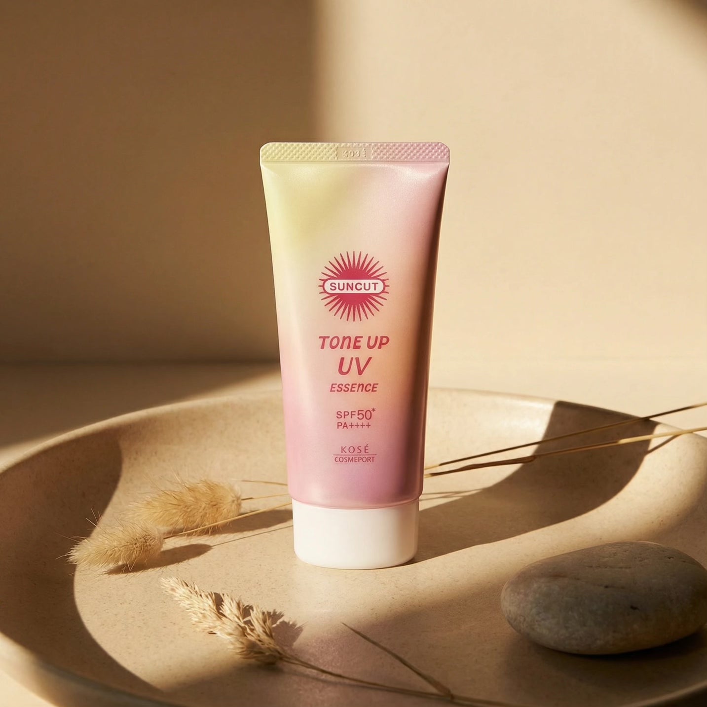 Kose SunCut Tone Up UV Rose Pink SPF 50+ PA++++ 80g