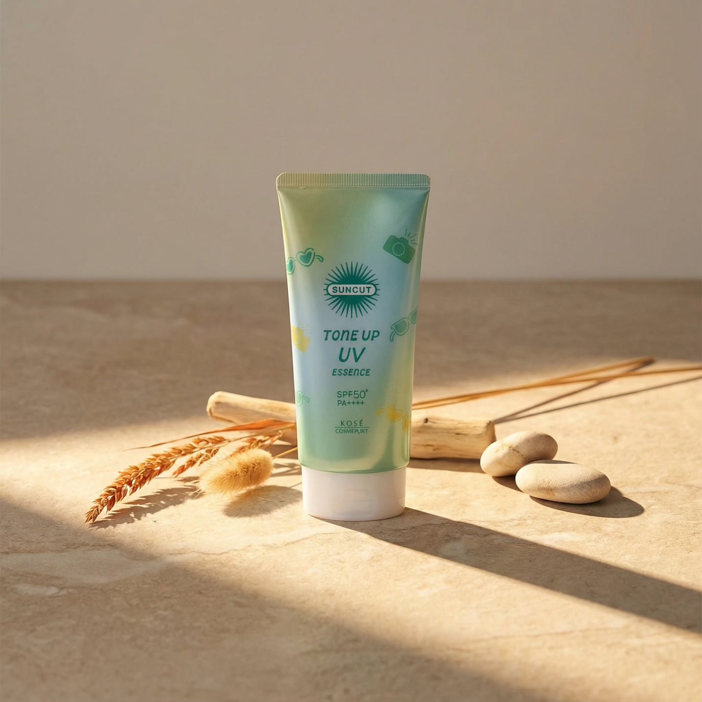 Kose SunCut Tone Up UV Mint Green SPF 50+ PA++++ 80g