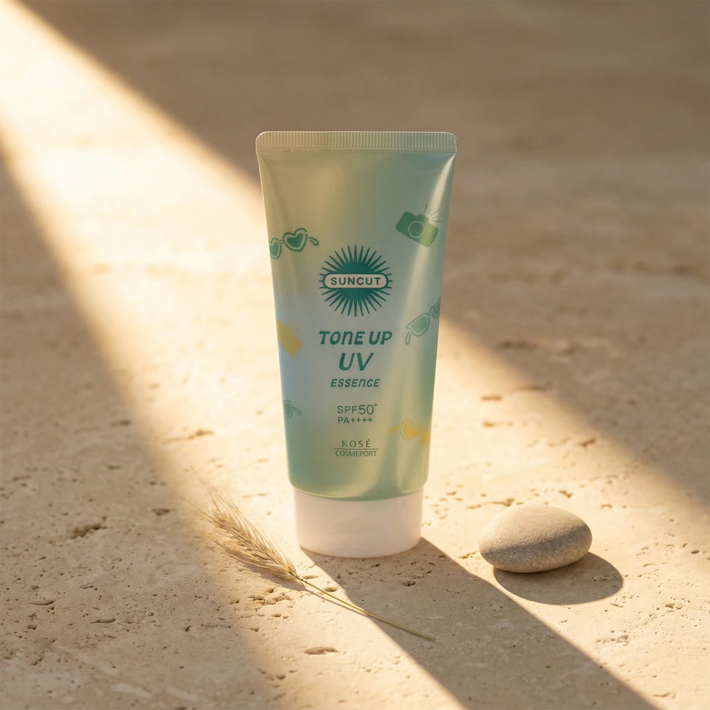 Kose SunCut Tone Up UV Mint Green SPF 50+ PA++++ 80g