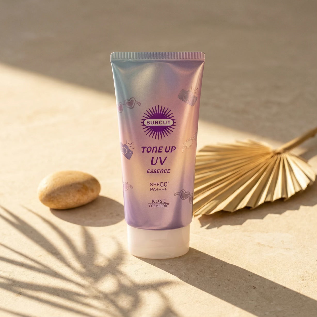 Kose SunCut Tone Up UV Lavender SPF 50+ PA++++ 80g