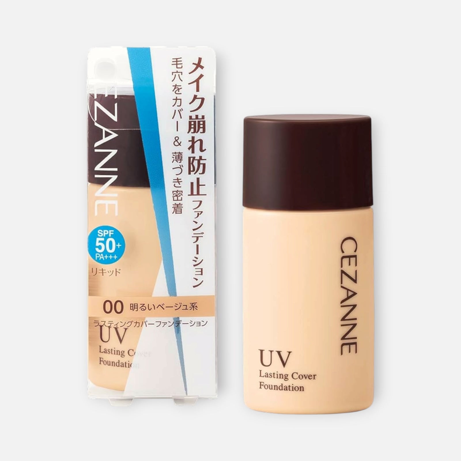 Cezanne Lasting Cover Foundation SPF50+ PA+++ 27g (Various Shades)