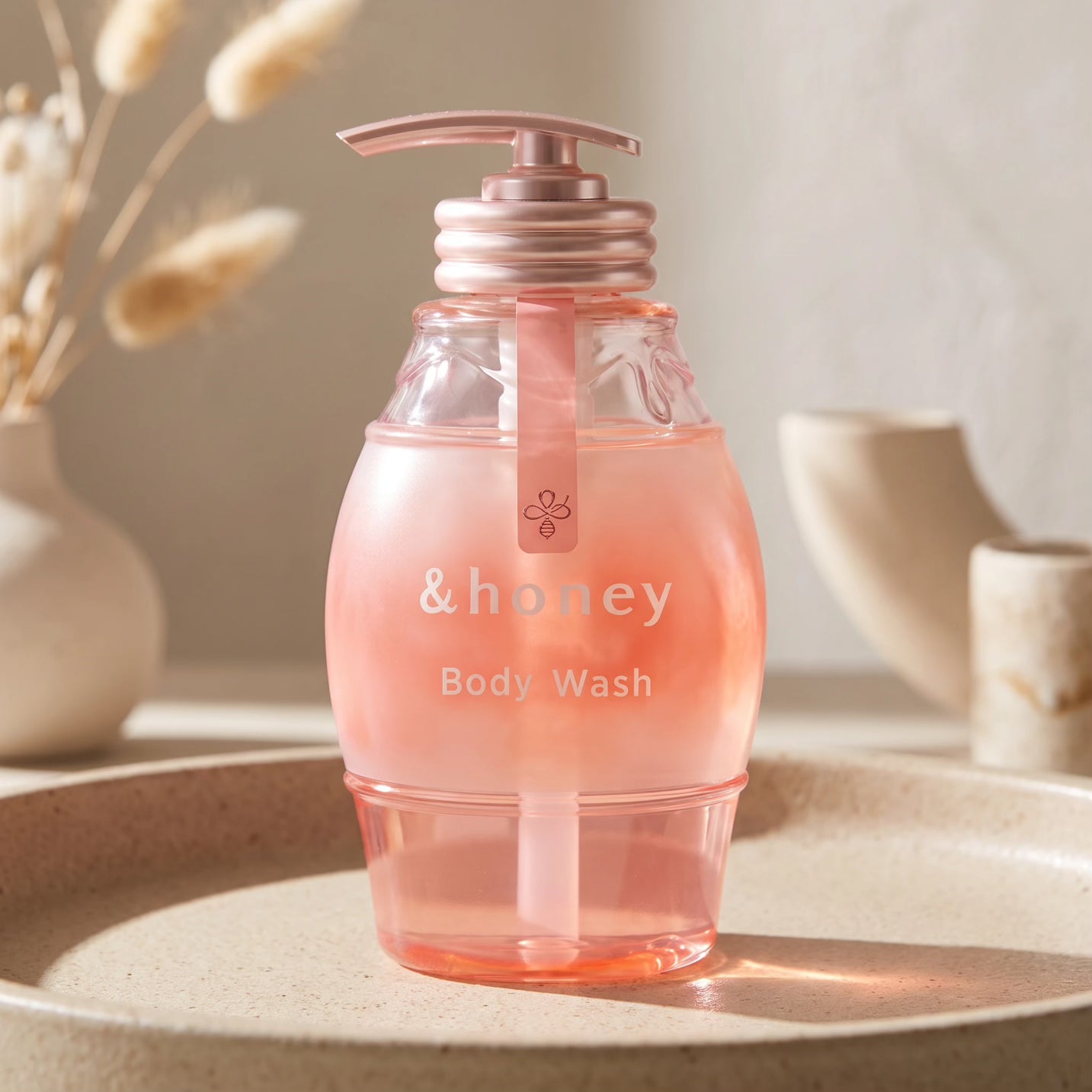 & Honey Melty Bouncy Gel Body Wash 500ml / Refill 440ml