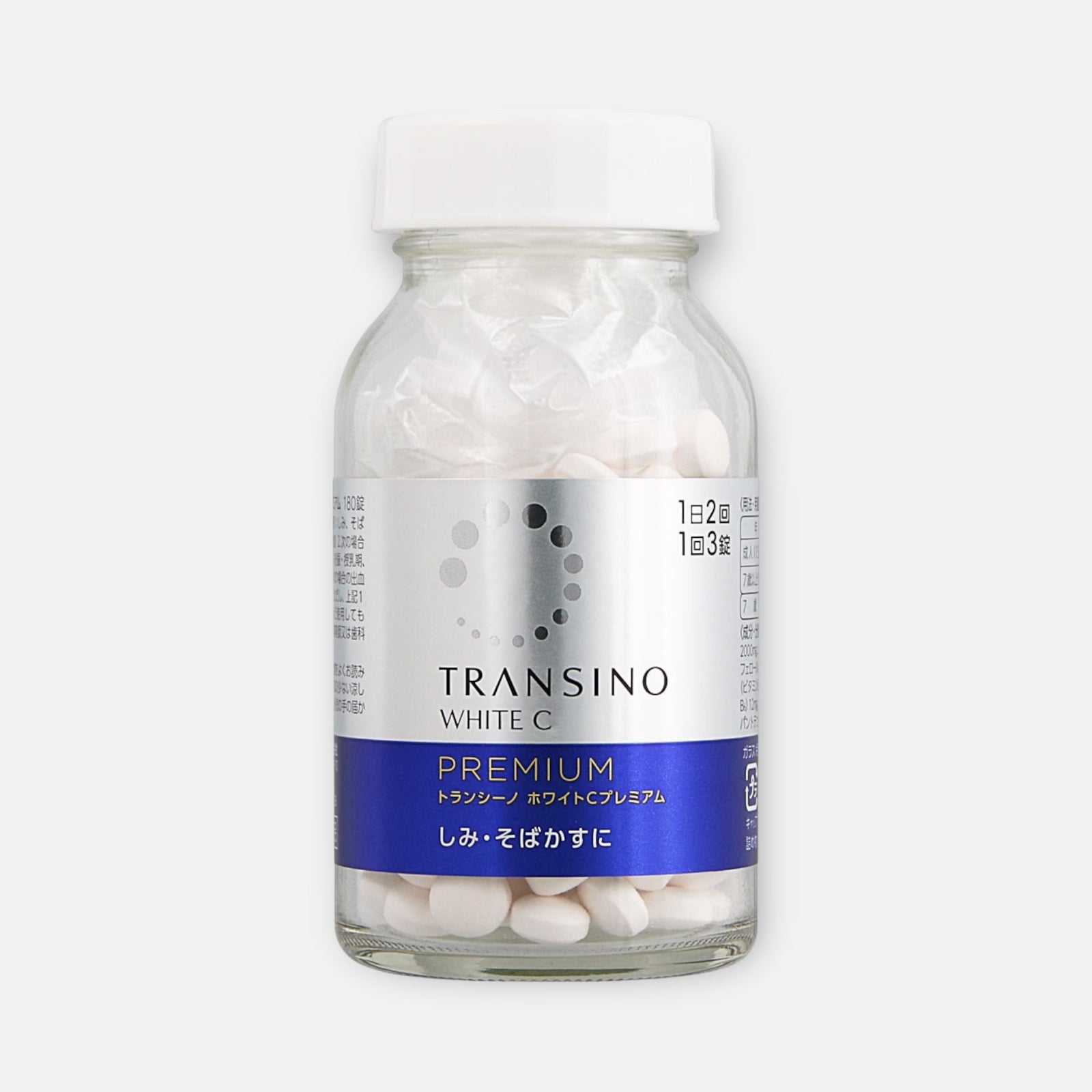 Transino White C Premium Whitening Supplement (90/180 Tablets)
