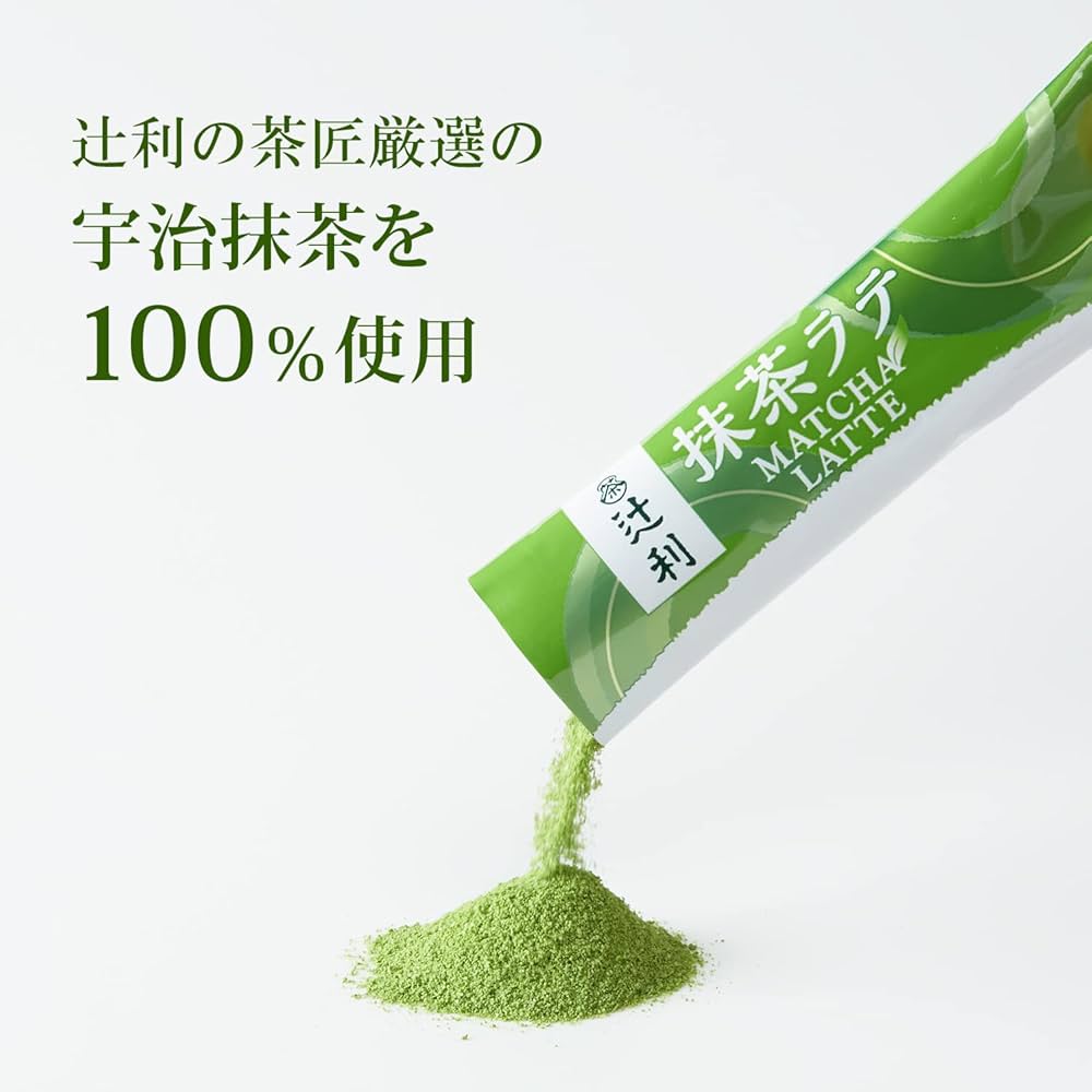 Tsujiri Matcha Latte Sticks 13g (10 units)