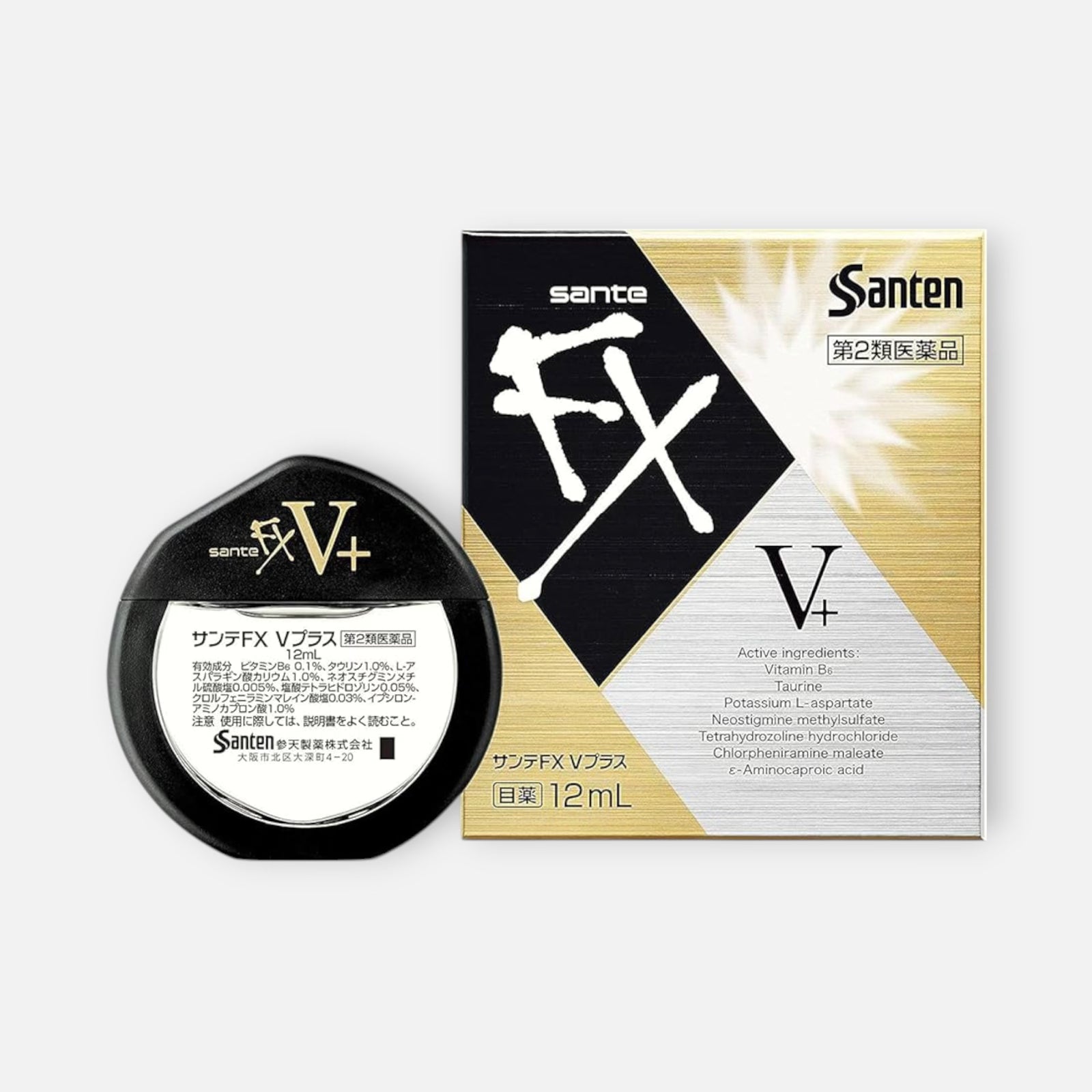 Santen FX V+ Eye Drops 12ml
