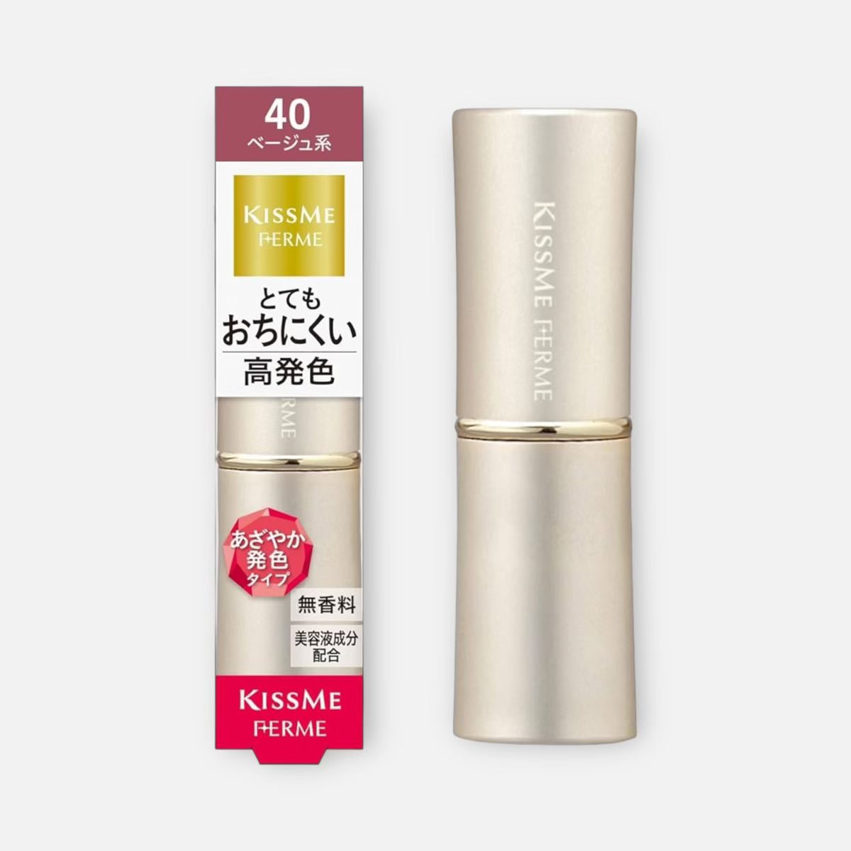 Kiss Me Ferme Proof Shiny Rouge Lip Color 3.8g (Various Shades)