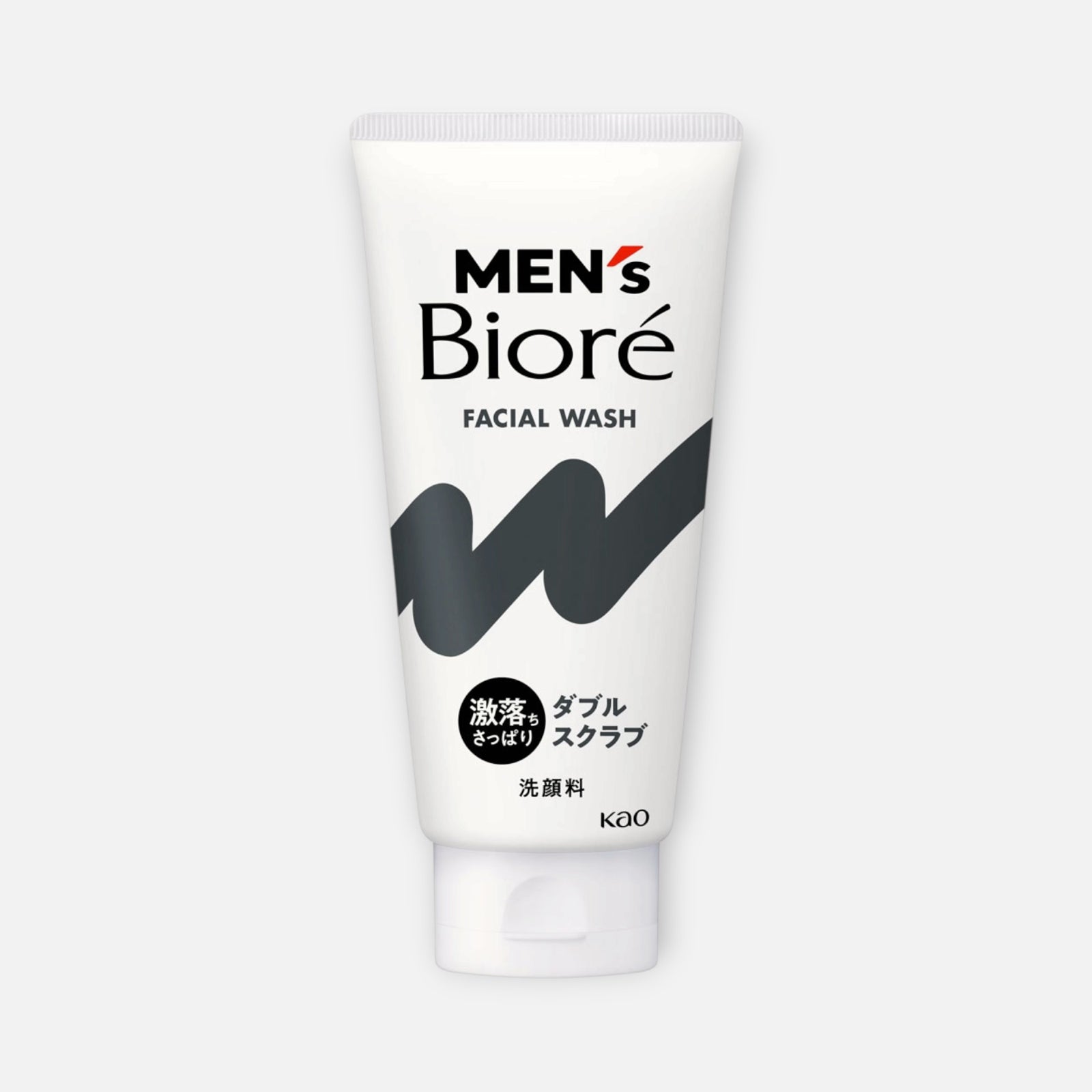 Biore Men's Double Scrub Facial Cleanser 130g