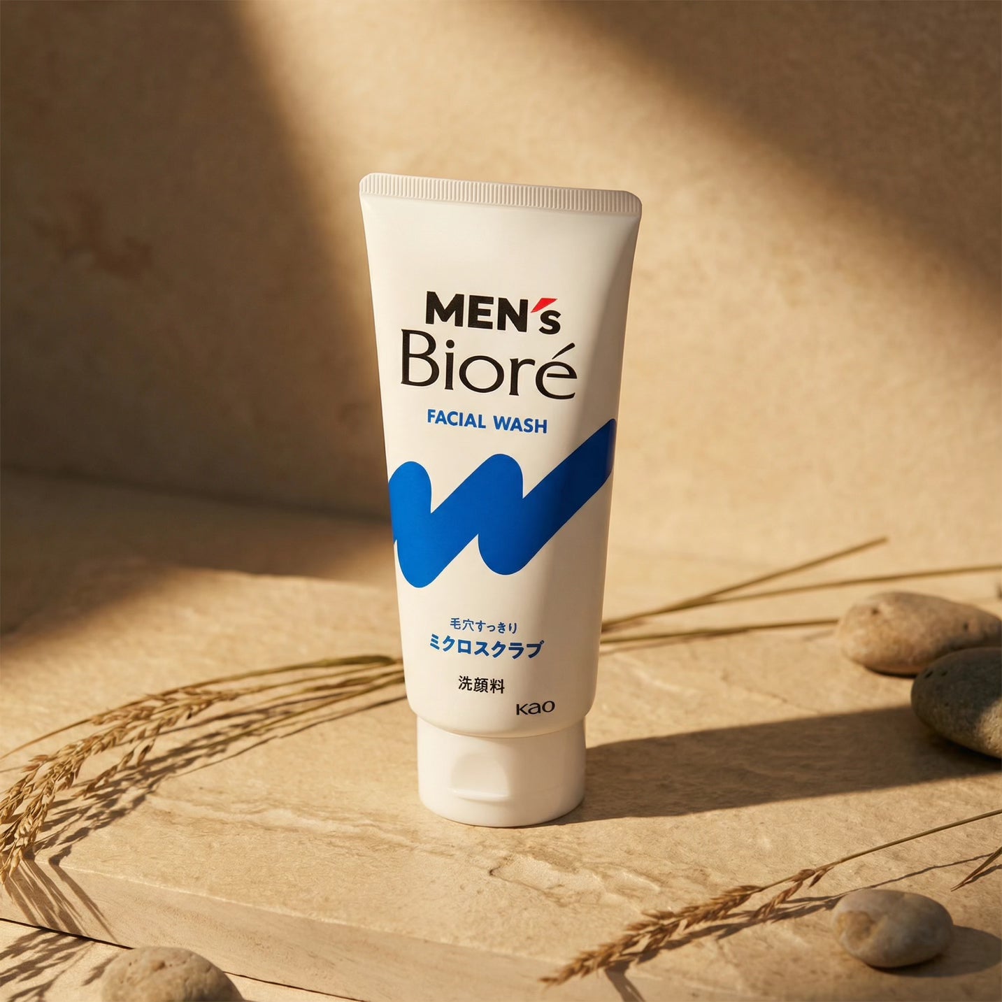 Biore Men's Micro Scrub Facial Cleanser 130g