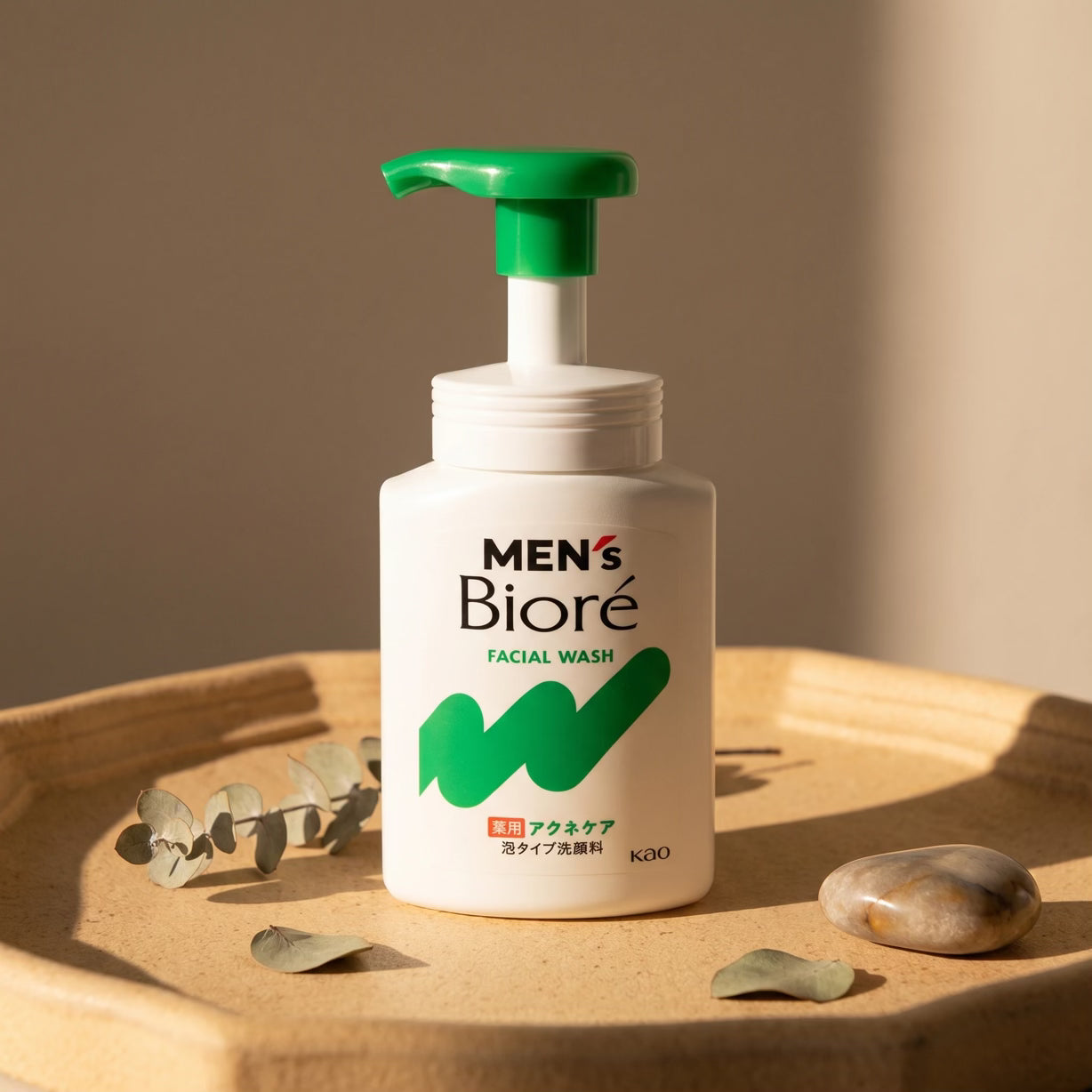 Biore Men's Acne Care Facial Foam Cleanser 150ml