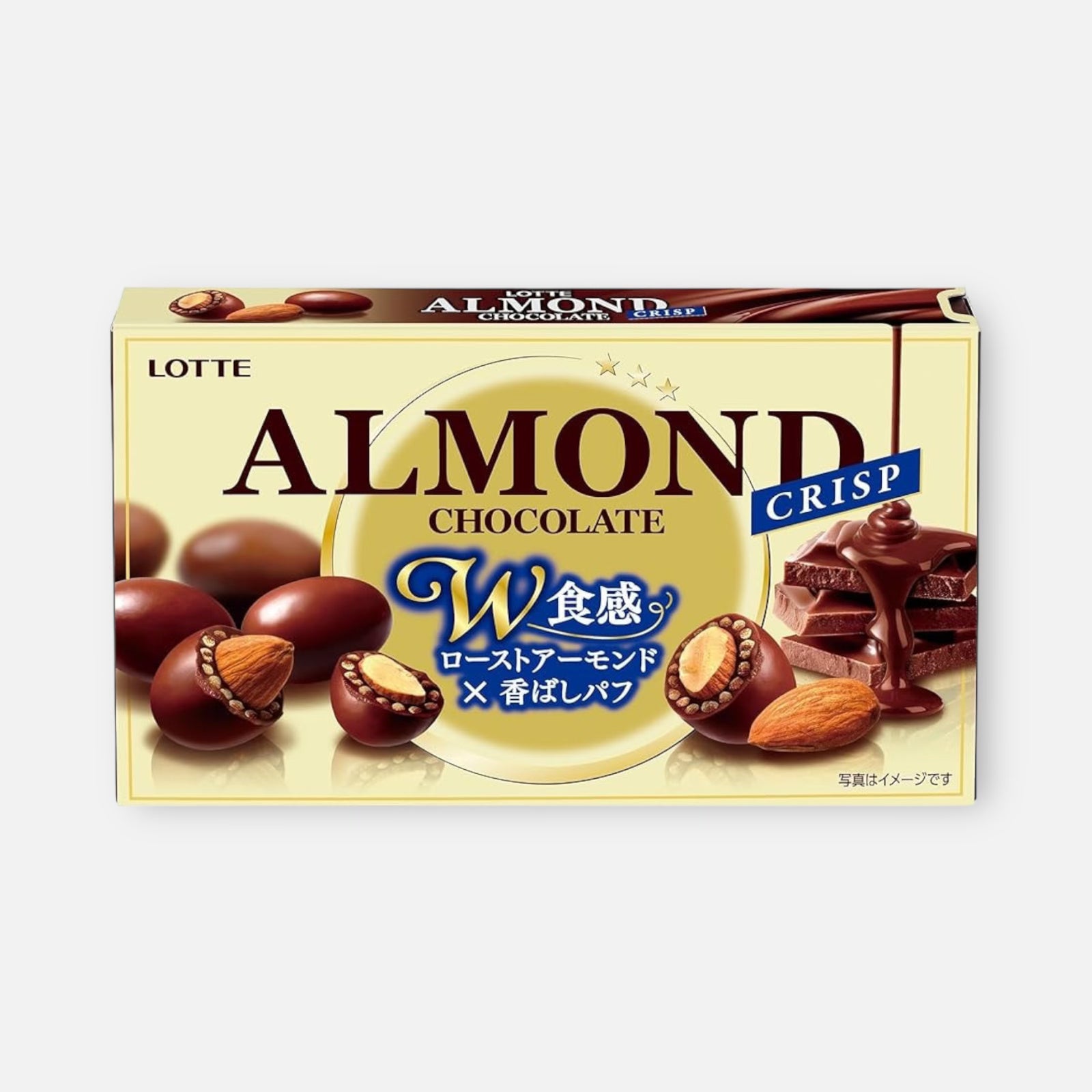 Lotte Almond Crisp Chocolate 80g