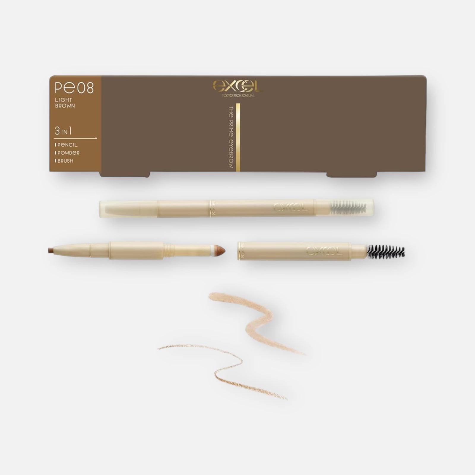 Excel The Prime Eyebrow (Various Shades)