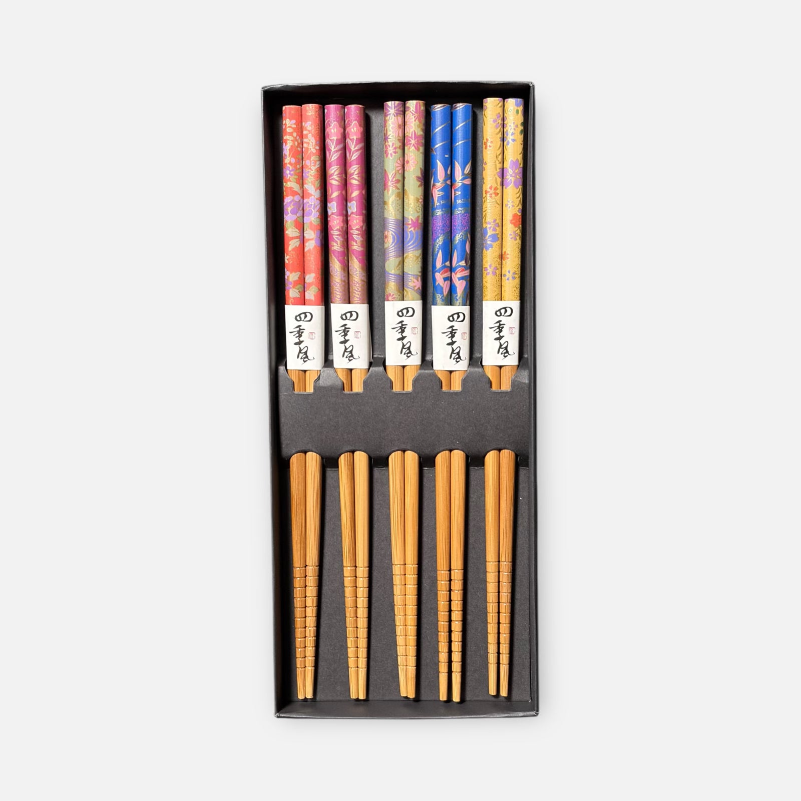 Japanese Wooden Chopsticks (5-Piece Set)