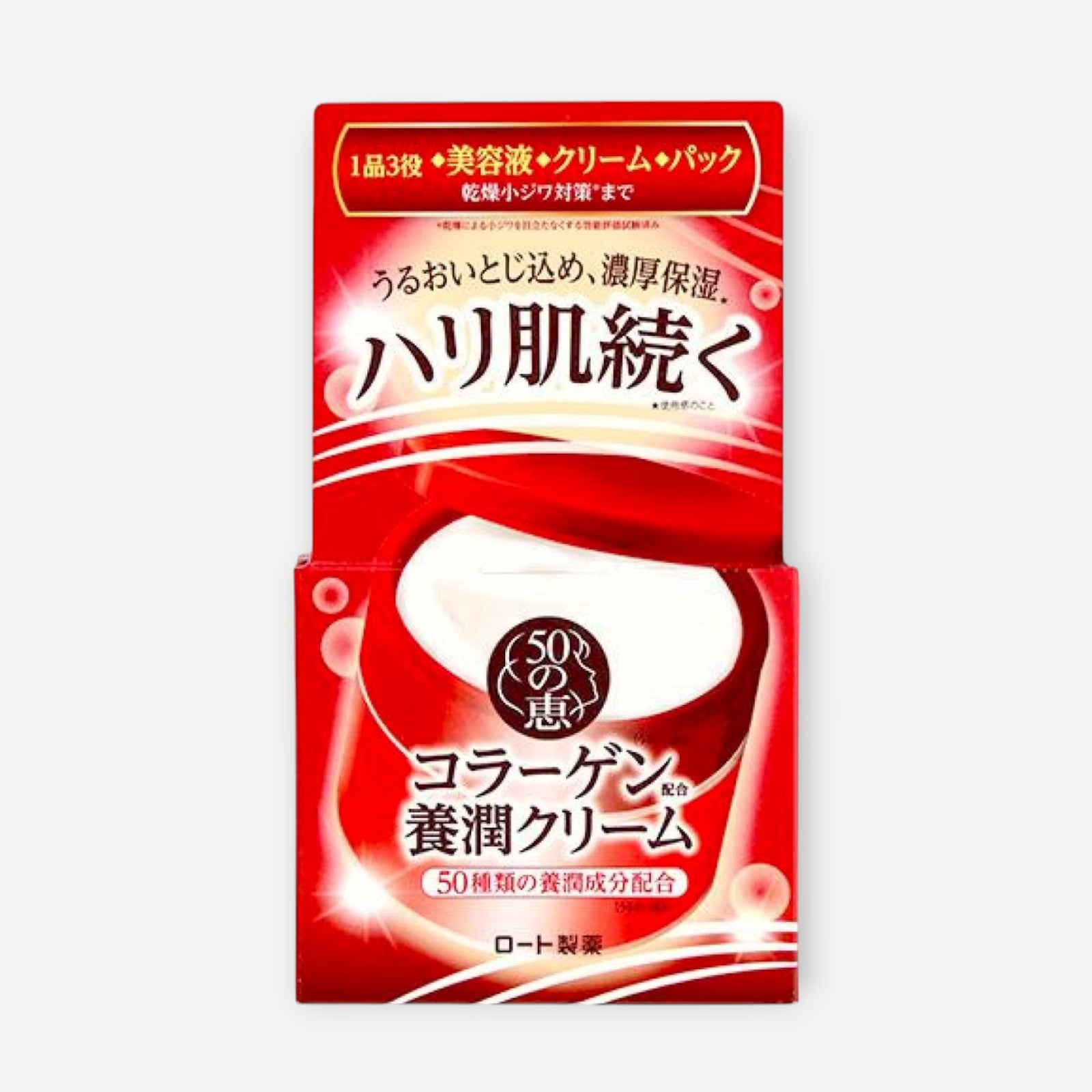 Rohto 50 No Megumi Aging Care Lifting Cream 90g