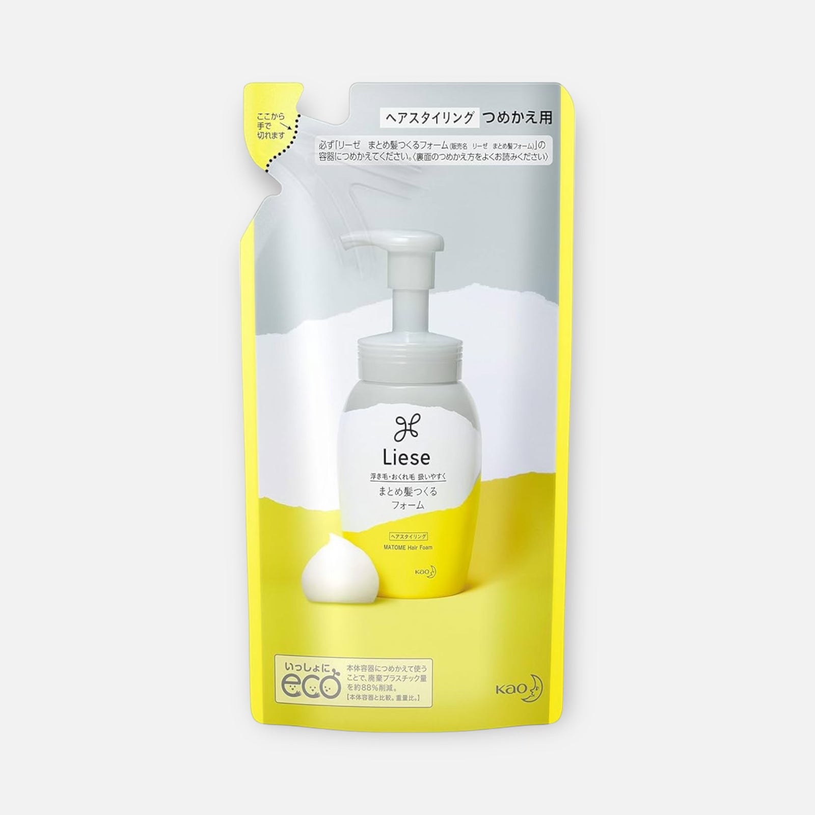 Kao Liese Matome Hair Styling Foam 200ml/180ml