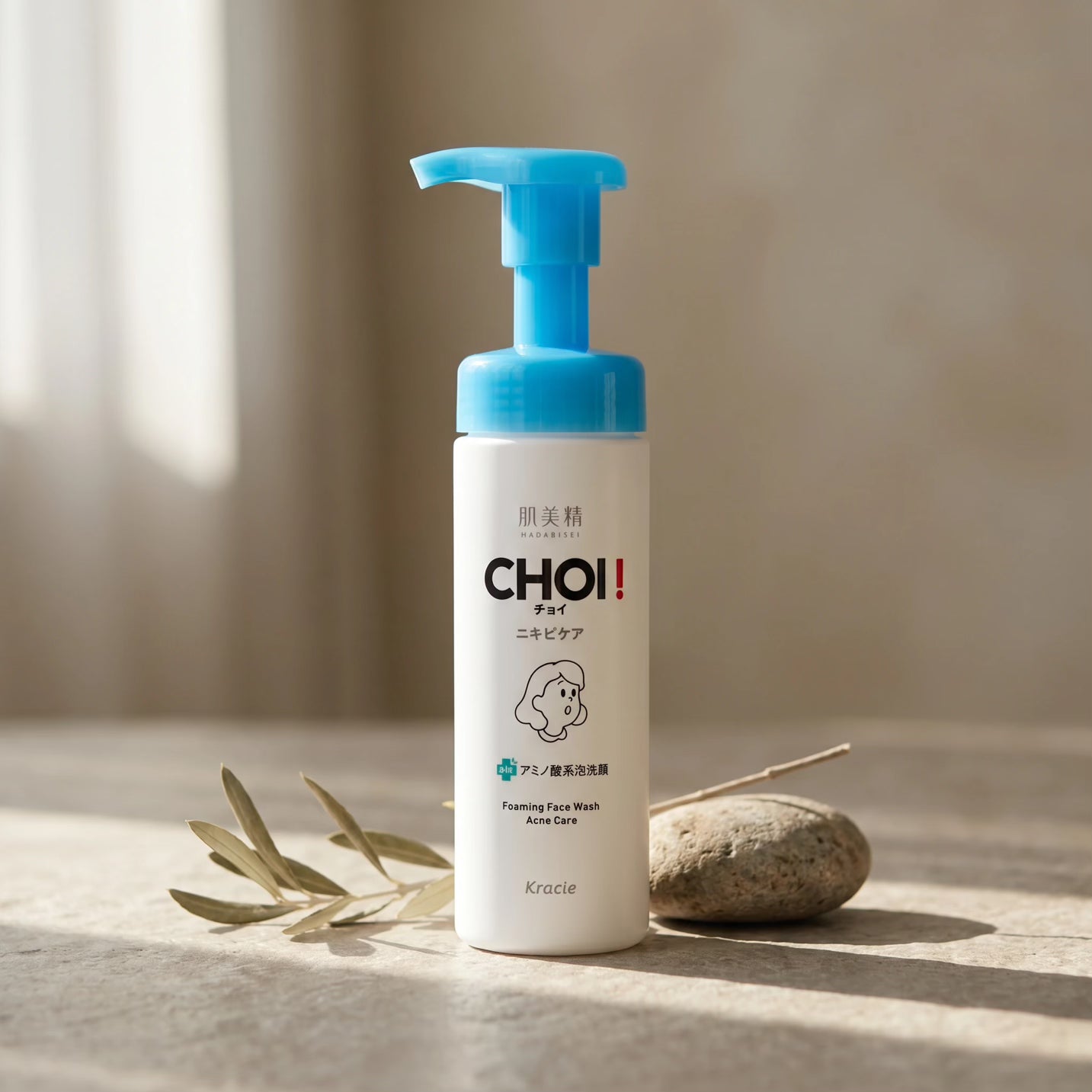 Kracie Hadabisei Choi Foaming Face Wash Acne Care 160ml