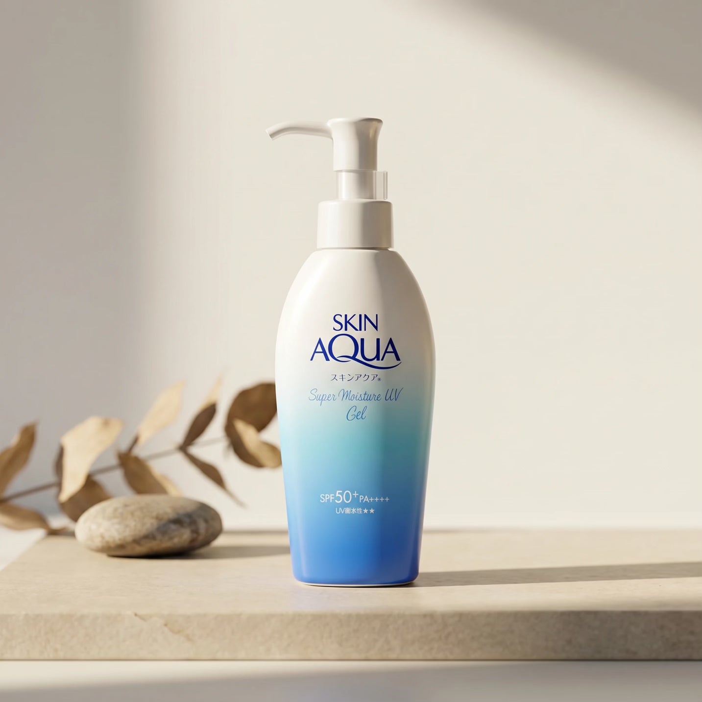 Skin Aqua UV Super Moisture Gel Pump SPF 50+ PA++++ 140g