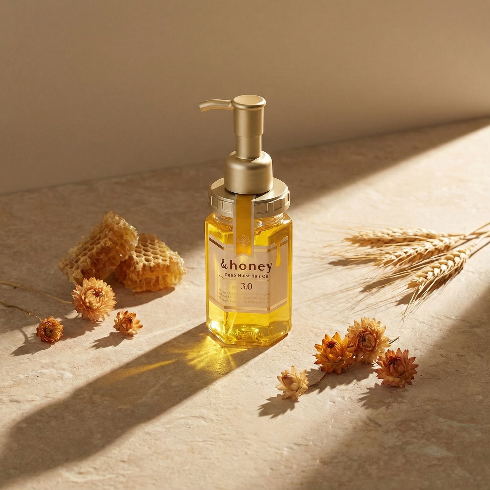 & Honey Deep Moist Hair Oil 100ml