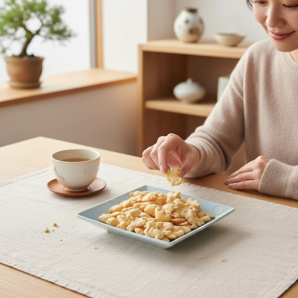 Morinaga Ottotto Fine Salt Potato Snack 52g