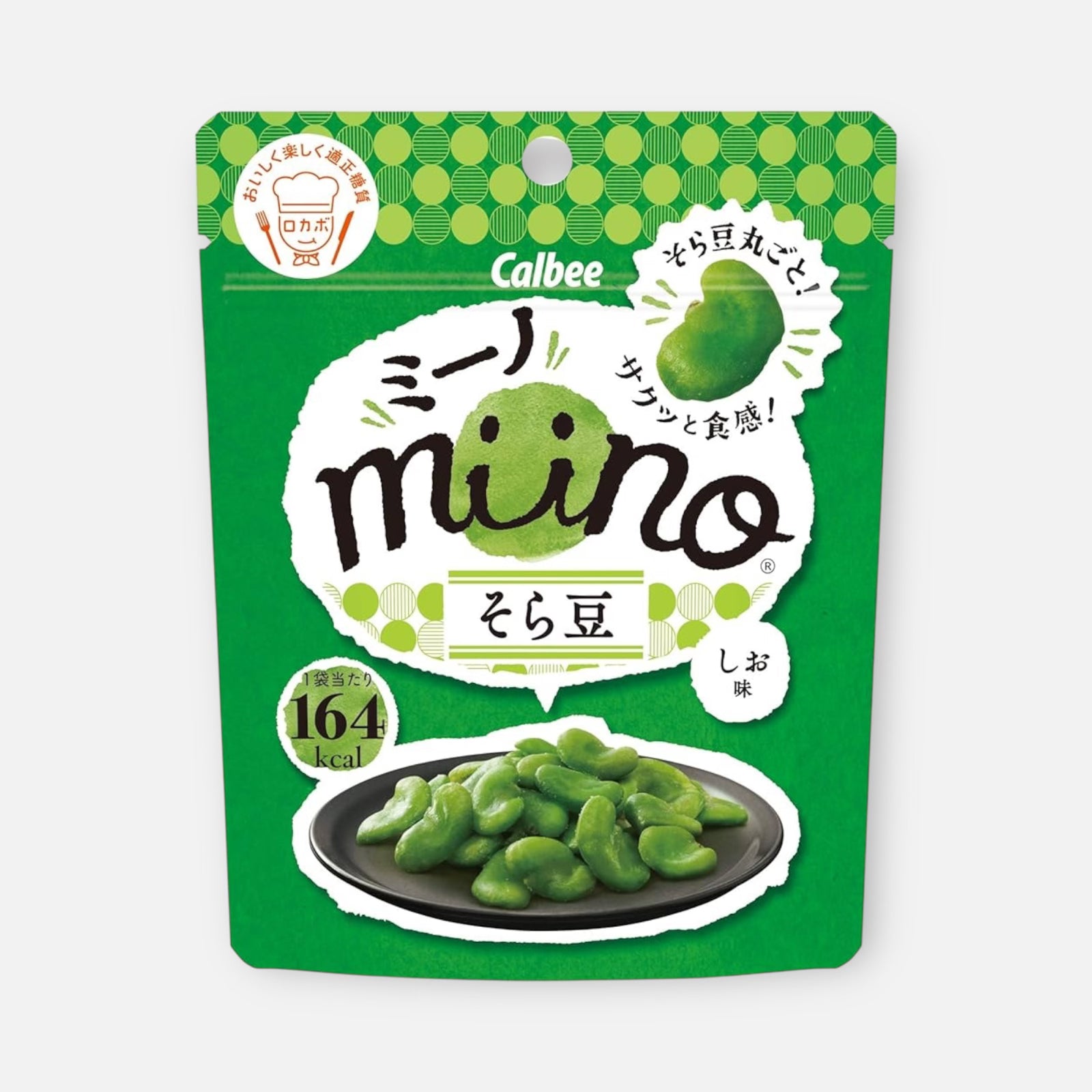 Calbee Miino Salted Broad Beans Snack 28g