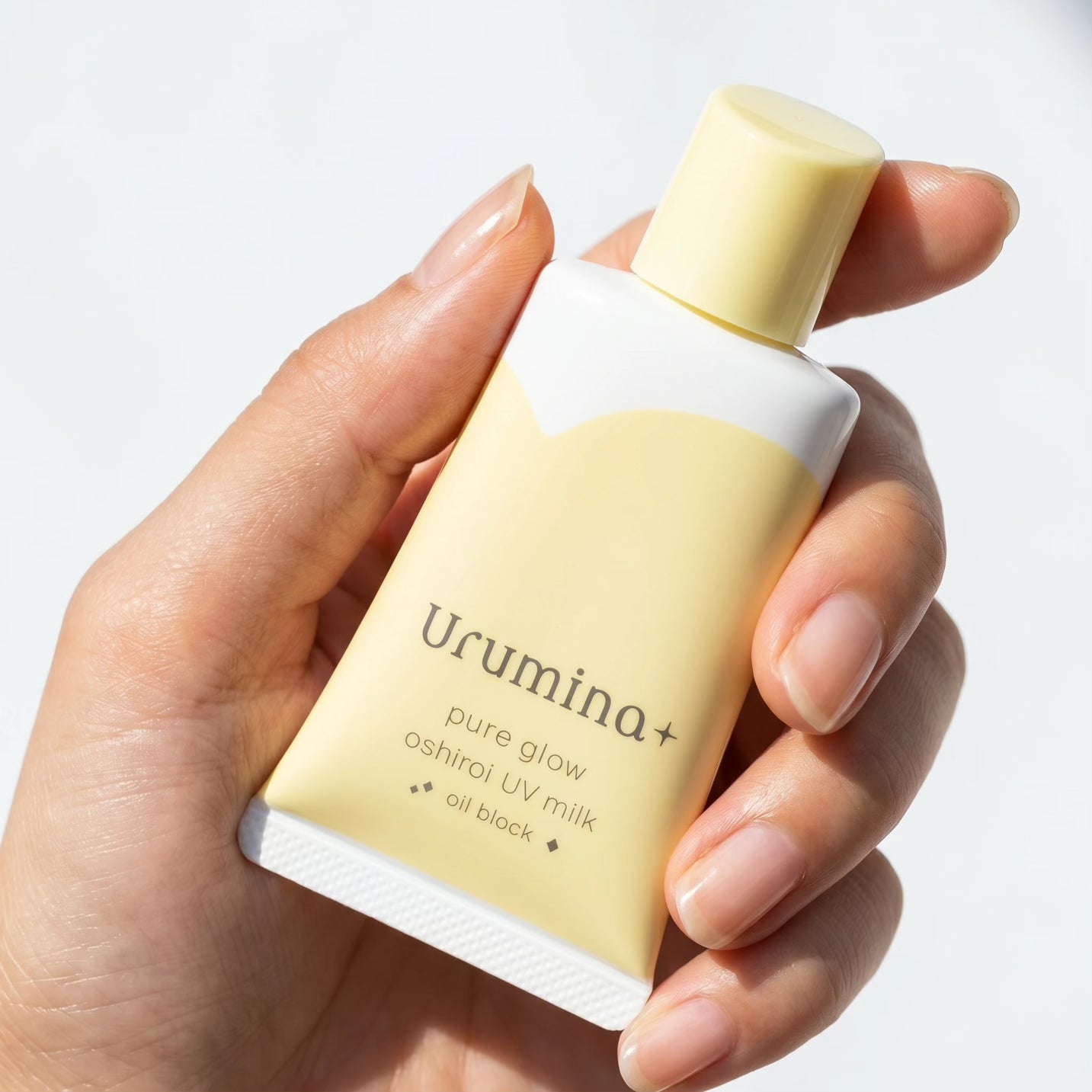 Kose Urumina + Pure Glow Oshiroi UV Milk (Yellow) 35g
