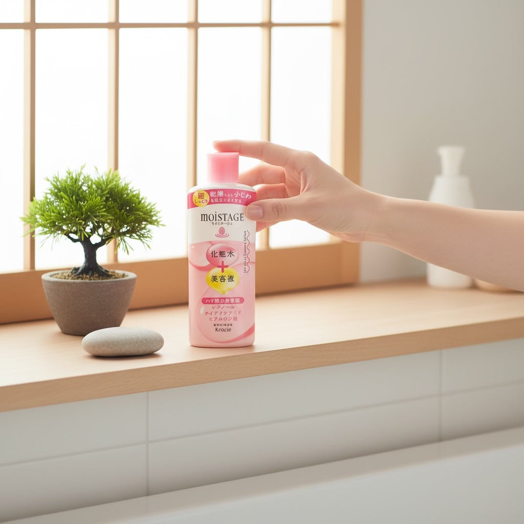 Kracie Moistage Lift Moist Essence Lotion 210ml