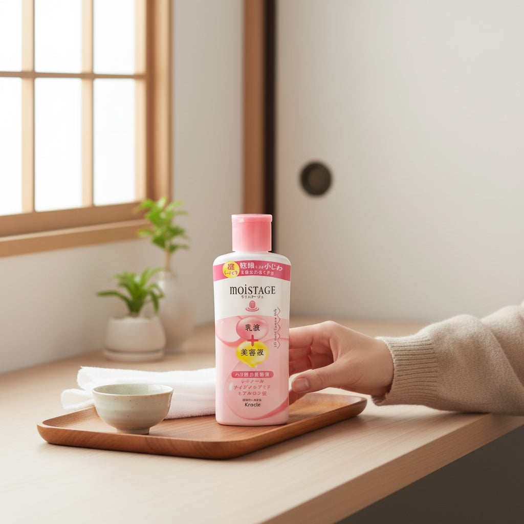 Kracie Moistage Lift Moist Essence Milk 160ml