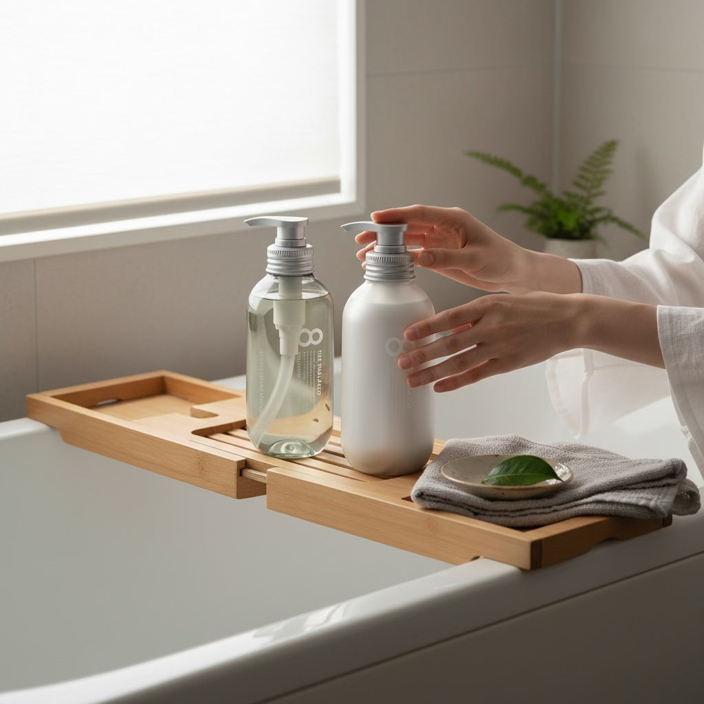 8 The Thalasso Smooth Repair & Aqua Serum Shampoo and Treatment Set (475ml Each)